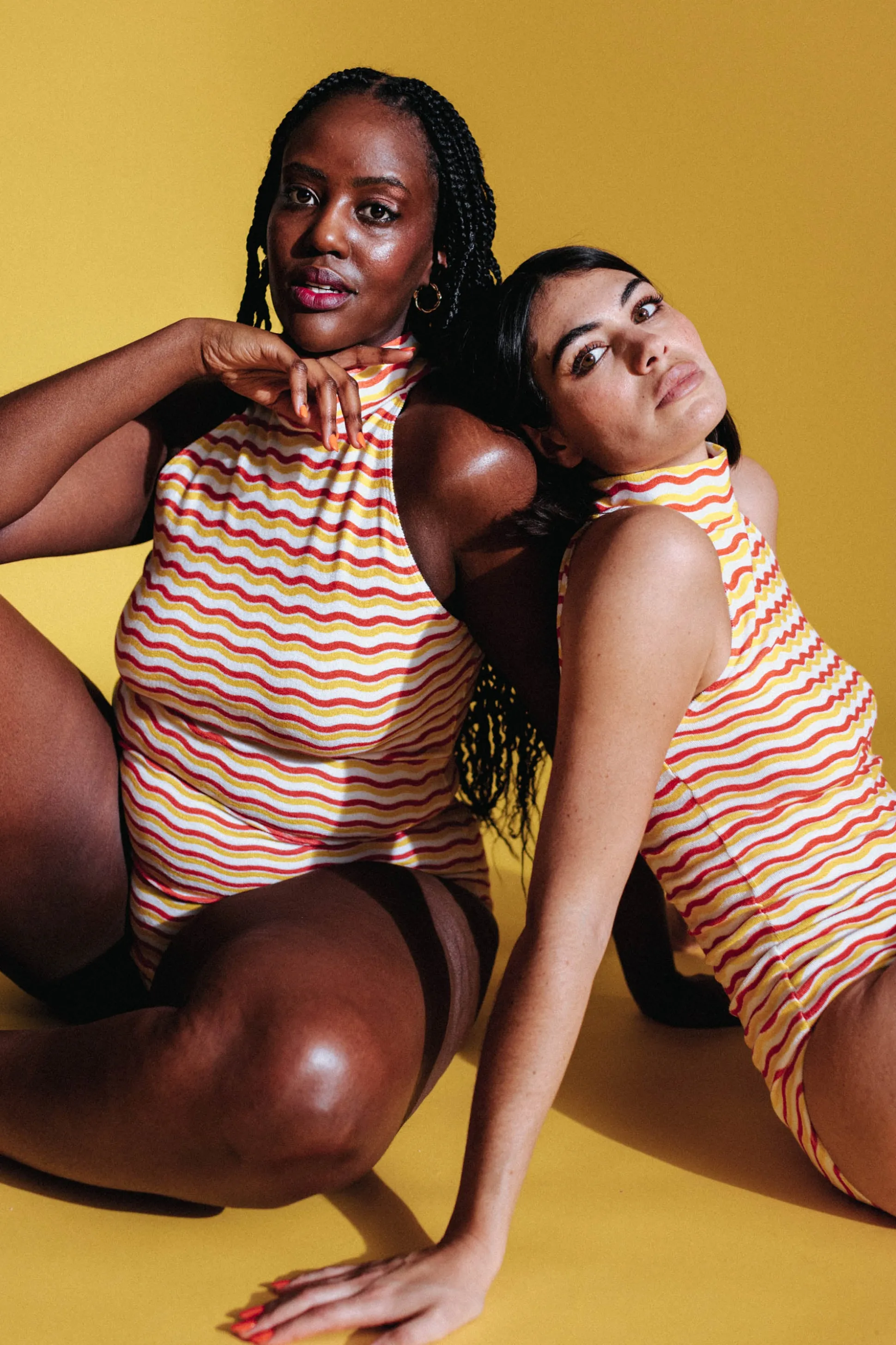 BODY POLLY RAYURES WAVY^Make My Lemonade Flash Sale