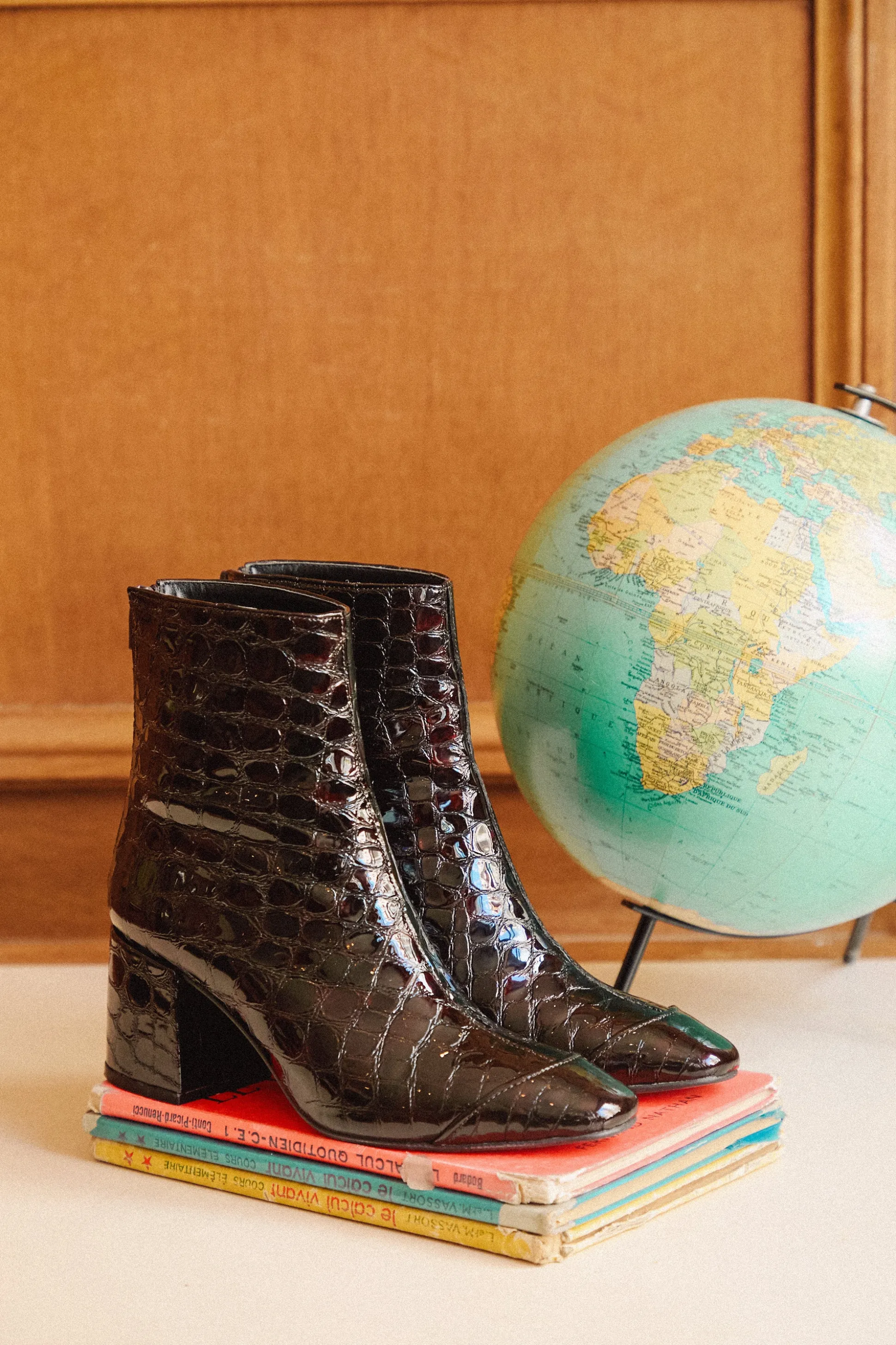 BOOTS JOJO EFFET CROCO^Make My Lemonade Cheap