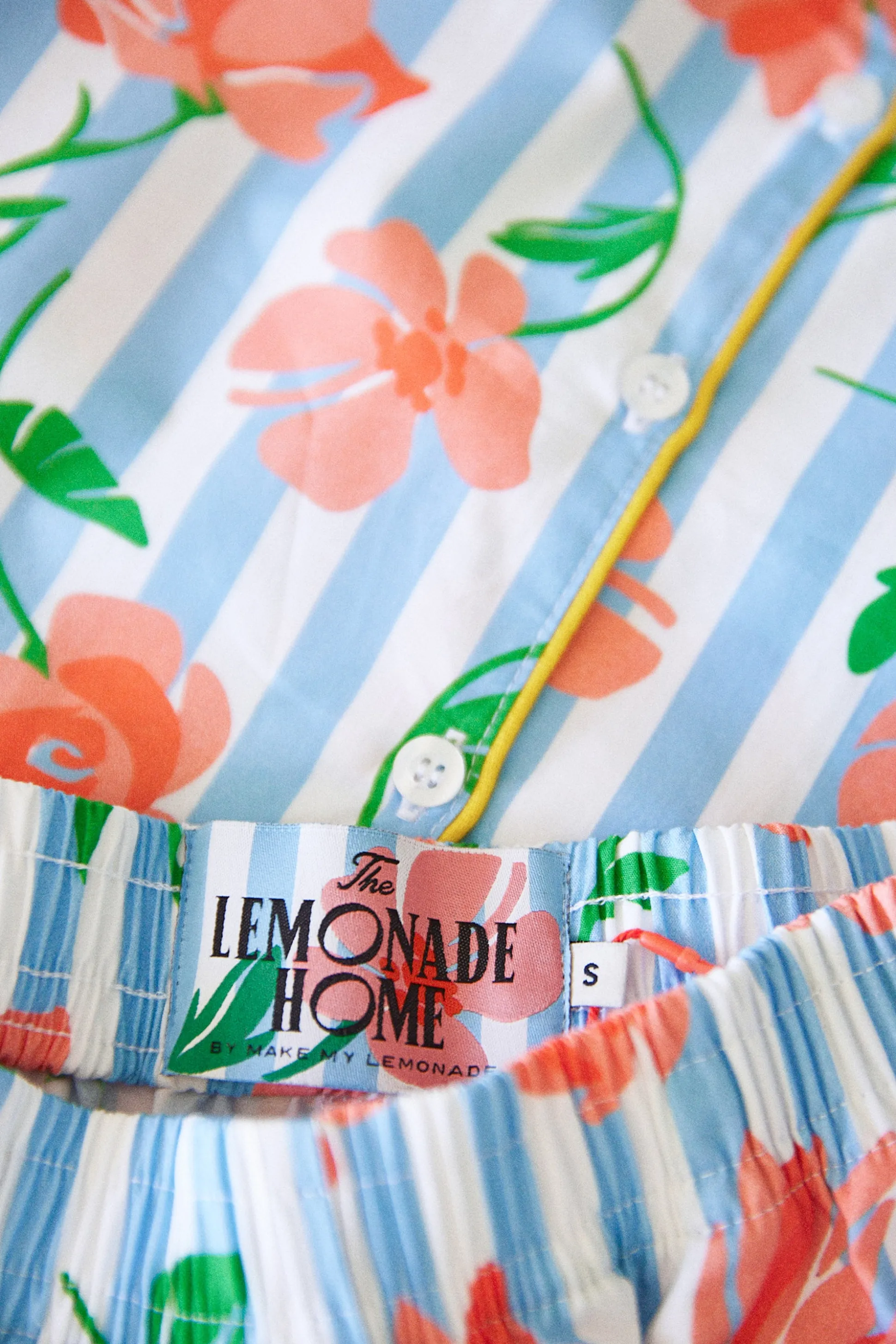 CHEMISE ROMEO FLOWERS^Make My Lemonade Hot