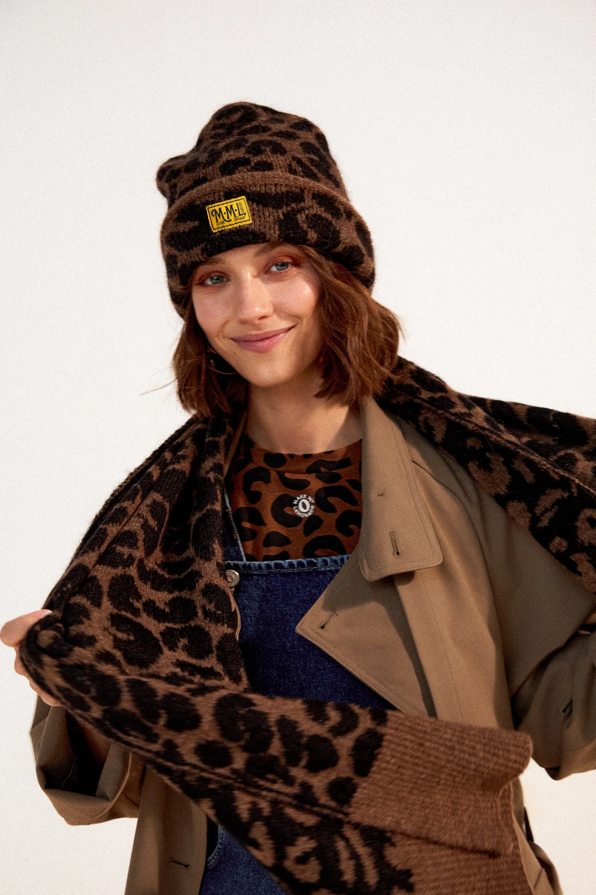 ECHARPE ROSIE LEOPARD^Make My Lemonade Hot
