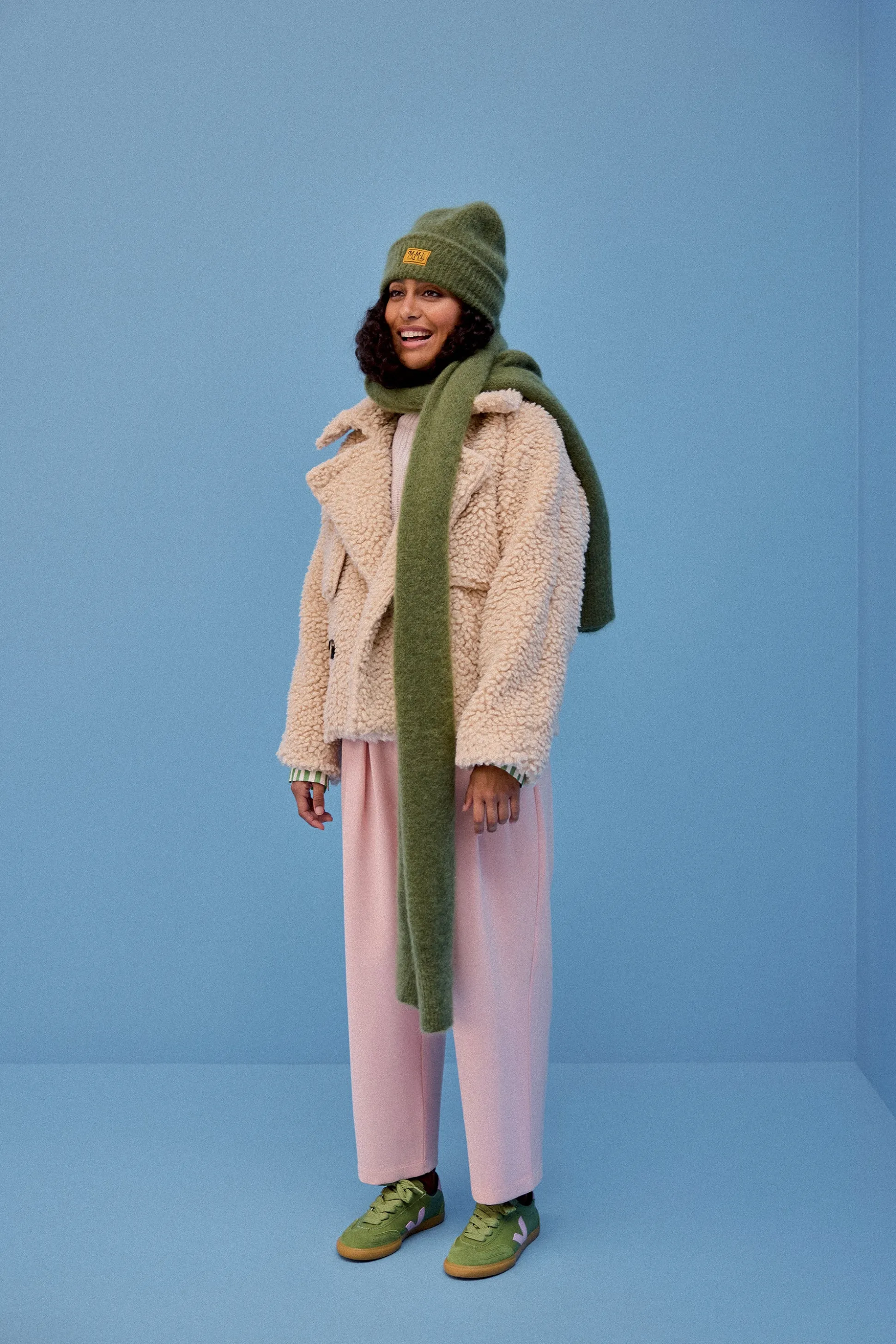 ECHARPE ROSIE VERT OLIVE^Make My Lemonade Shop