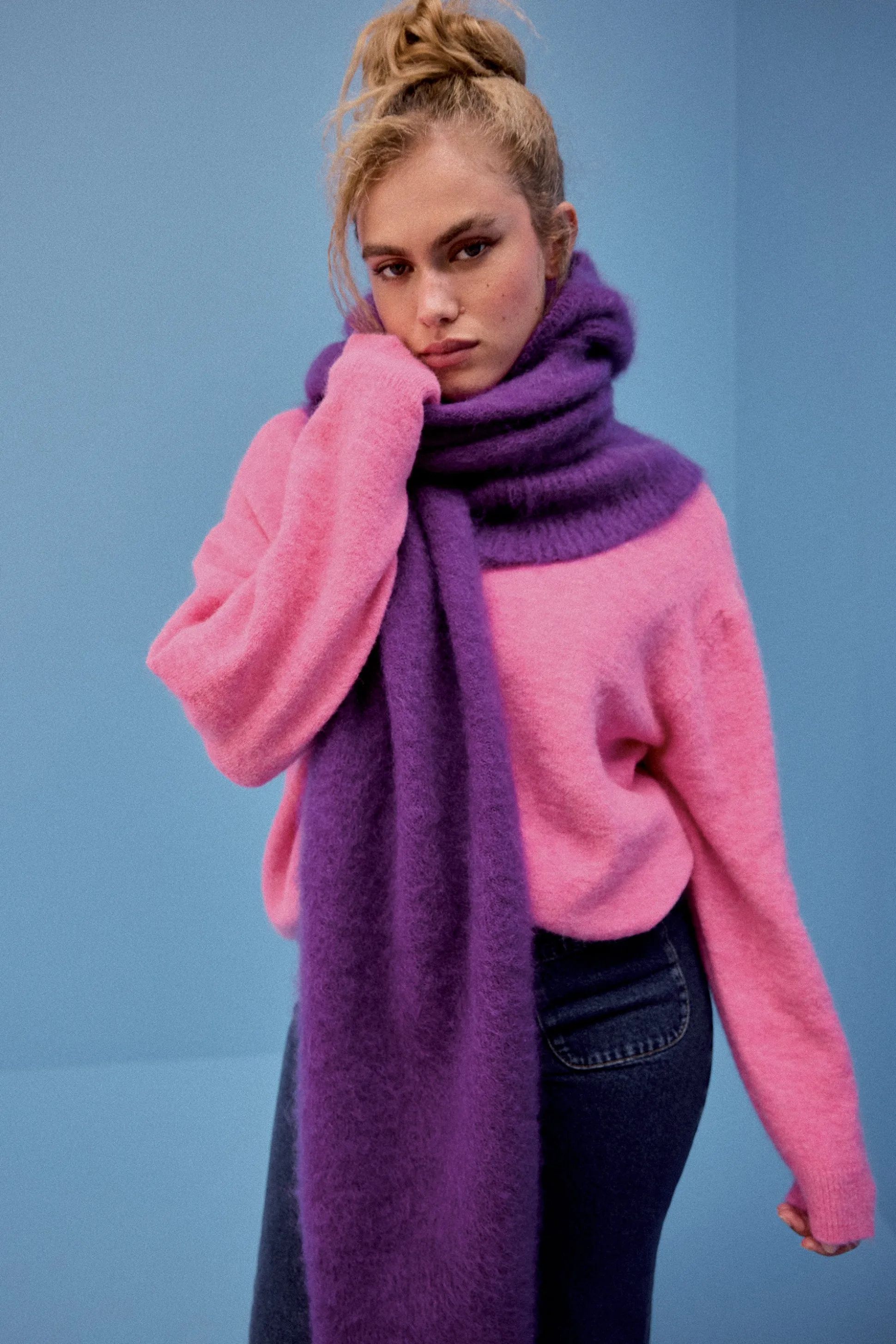 ECHARPE ROSIE VIOLET^Make My Lemonade Clearance