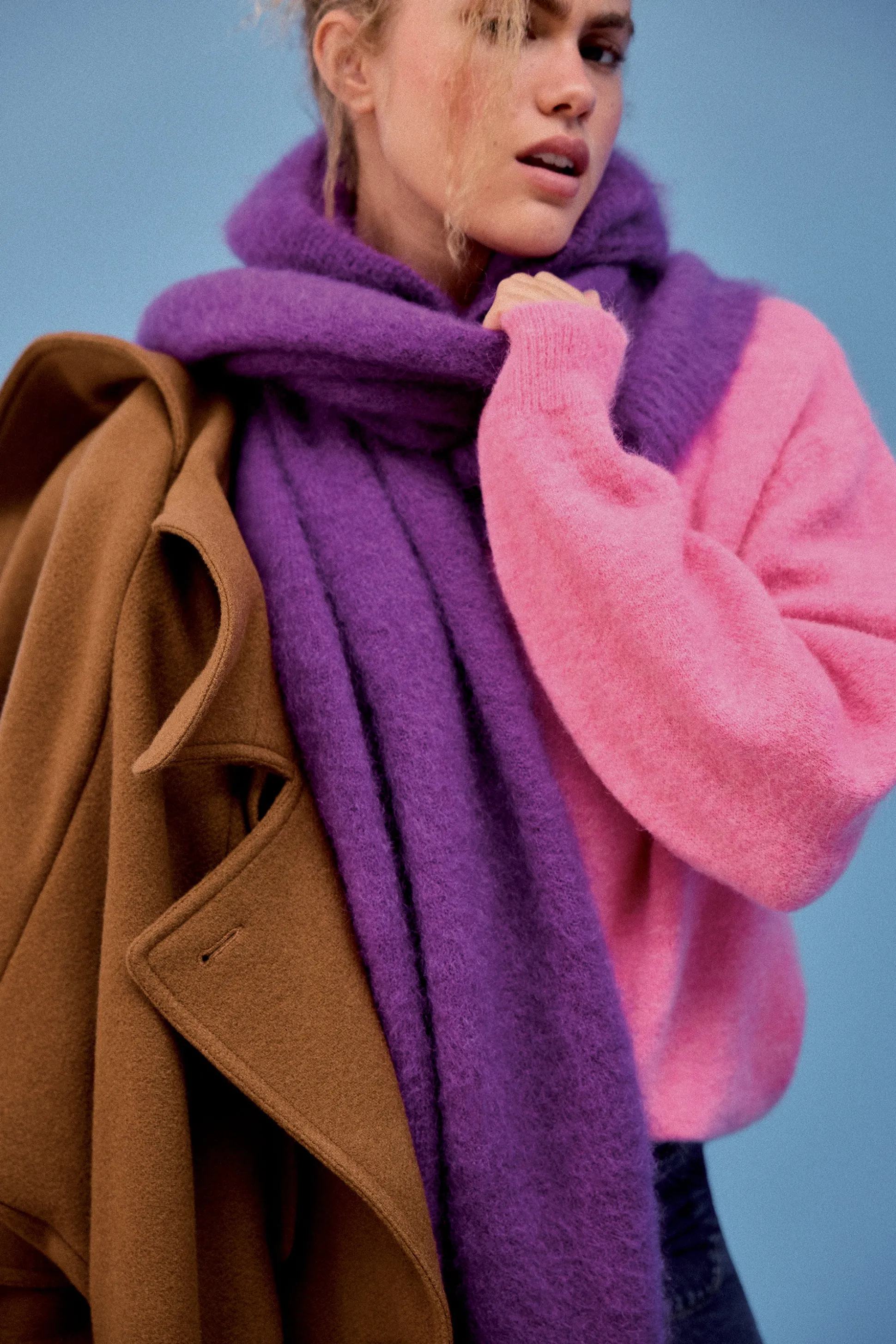 ECHARPE ROSIE VIOLET^Make My Lemonade Clearance
