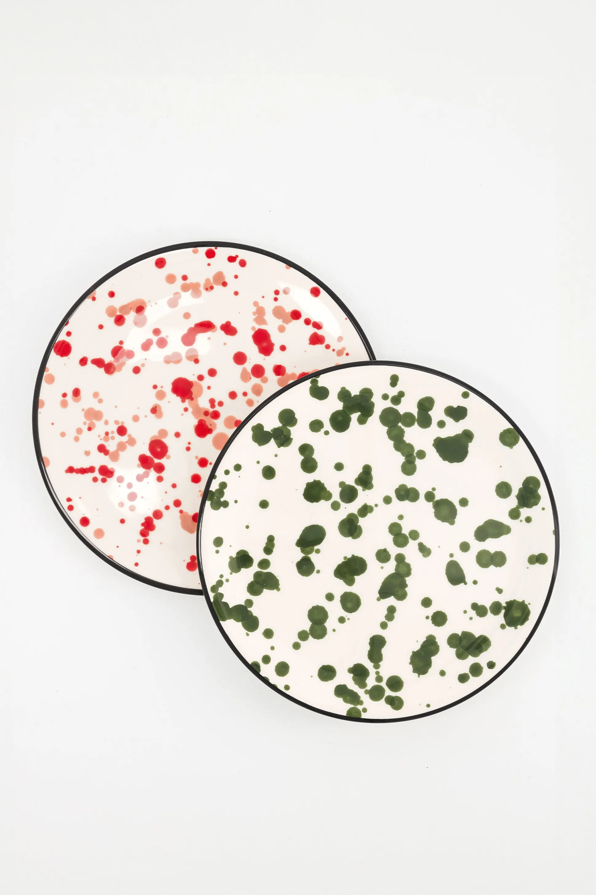 LOT DE 2 ASSIETTES ELIZA DOTS^Make My Lemonade Best