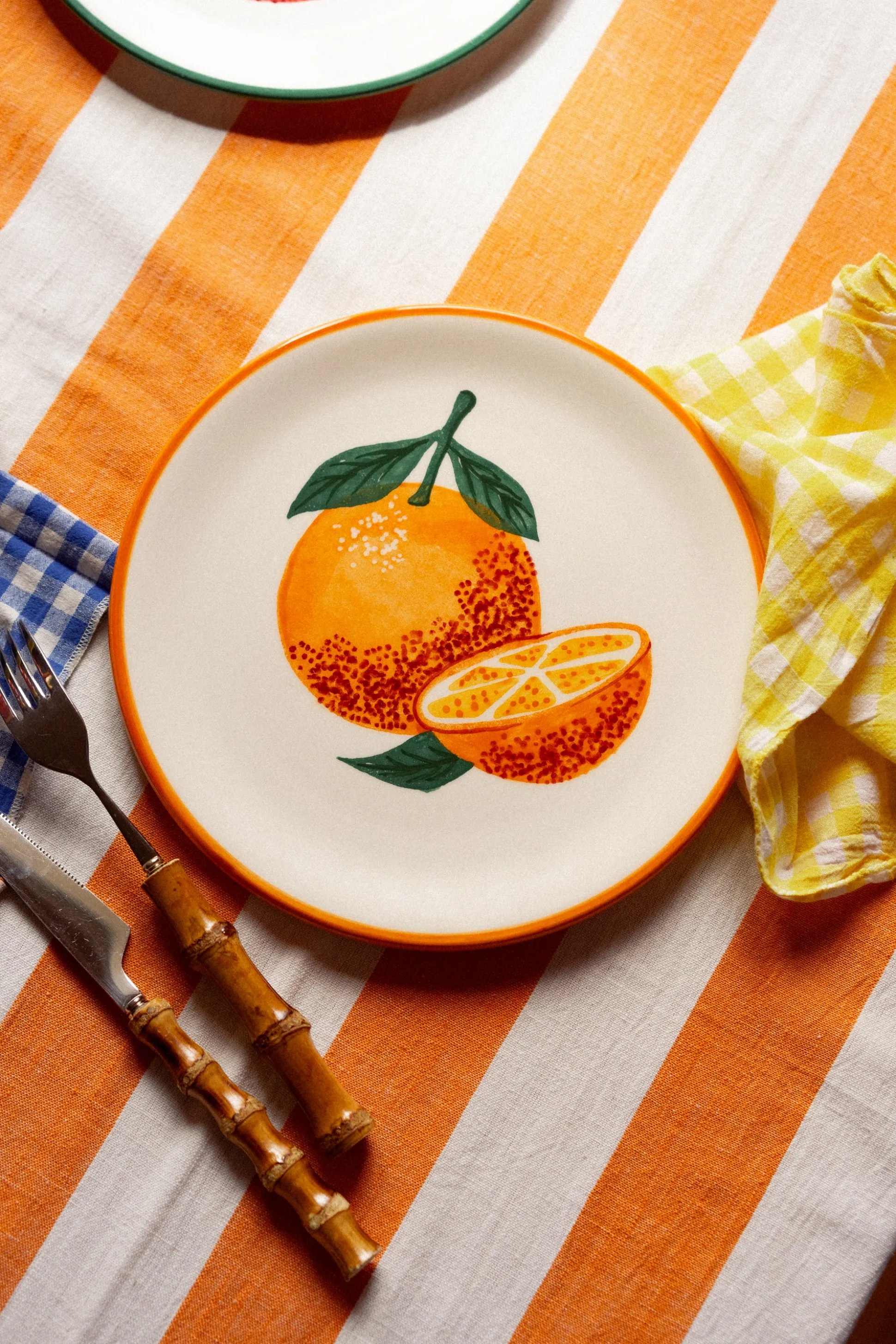 LOT DE 4 ASSIETTES ROSALIE FRUIT^Make My Lemonade Shop