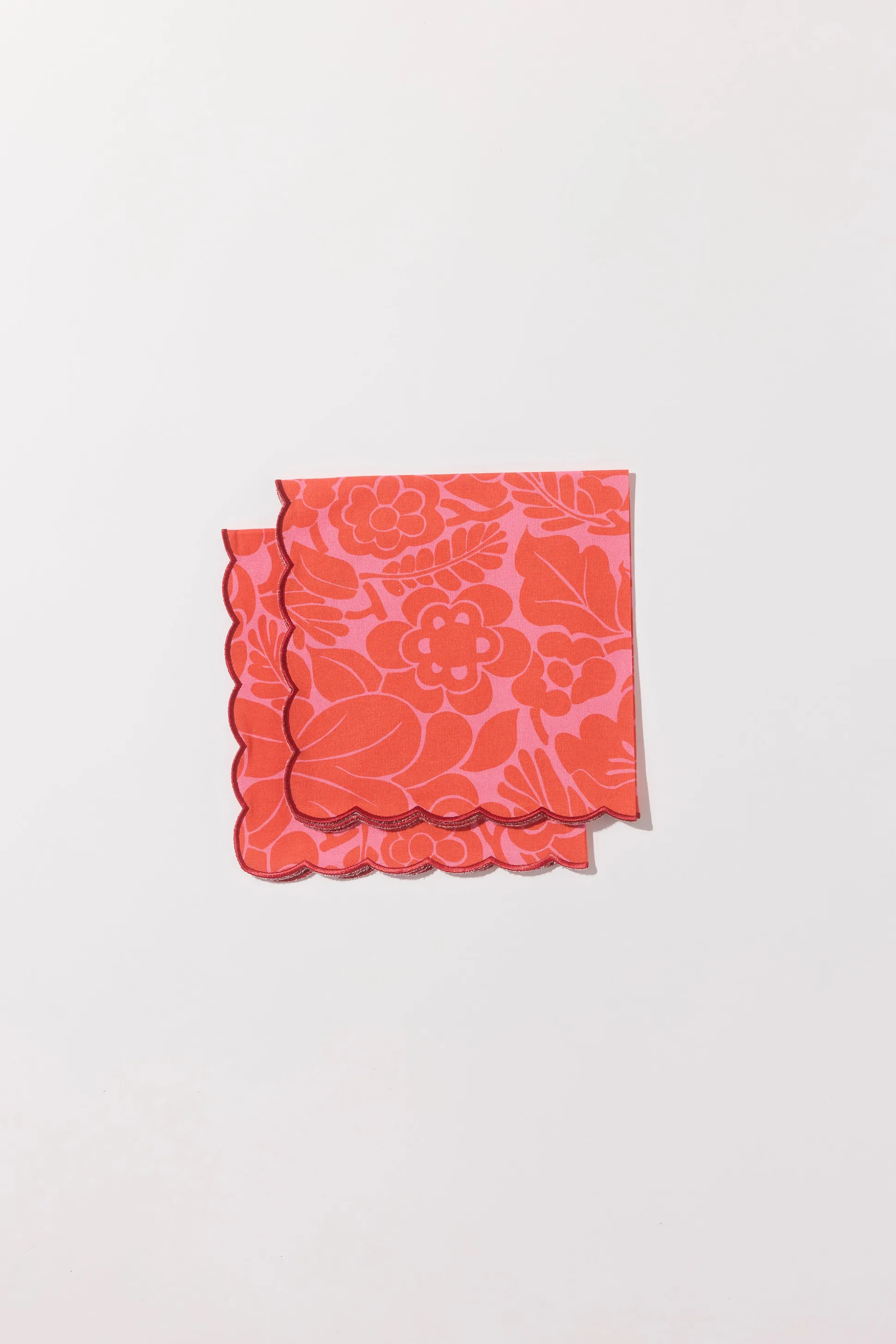 LOT DE 2 SERVIETTES KATE ANEMONE PINK^Make My Lemonade Clearance