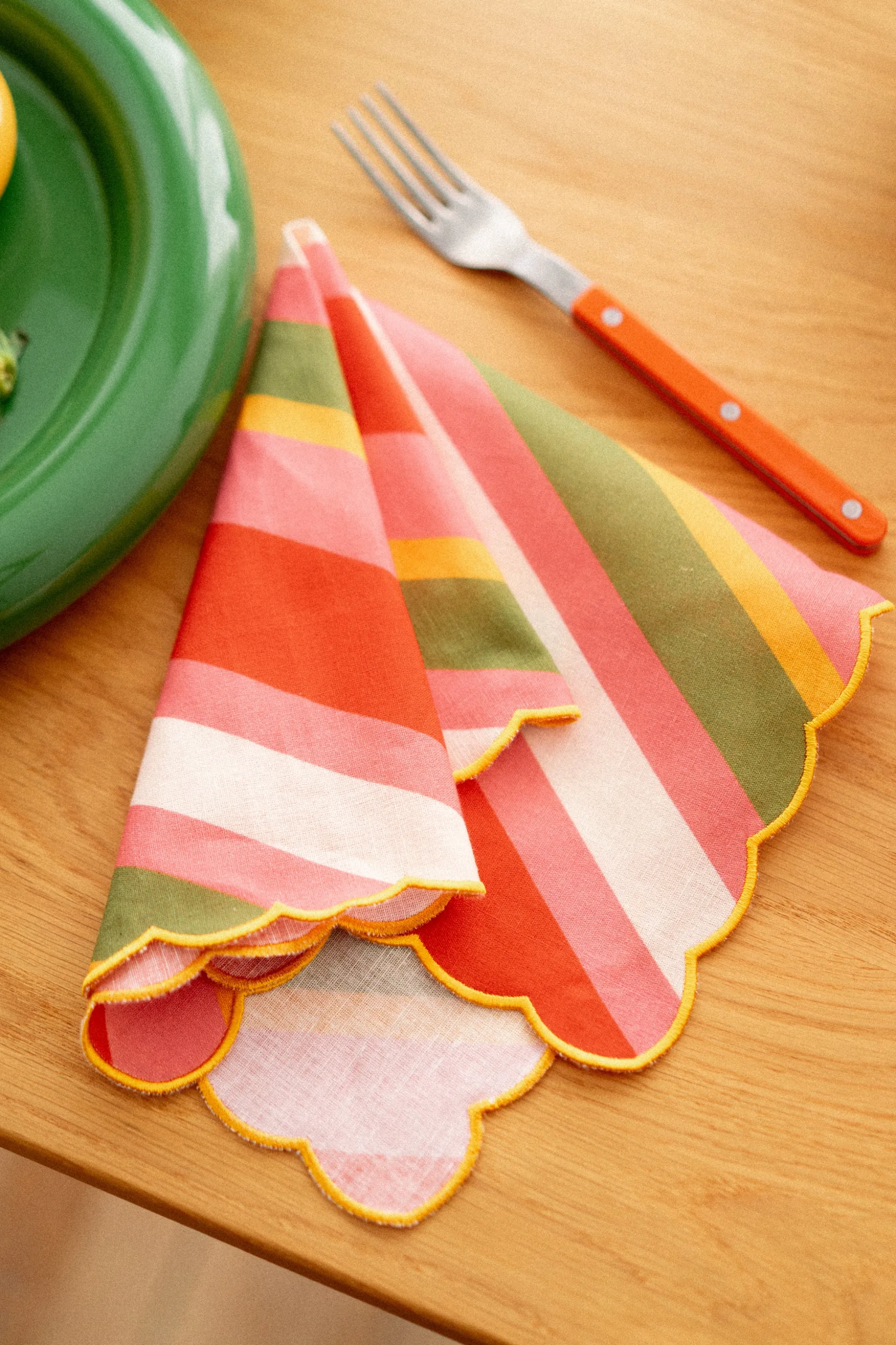 LOT DE 2 SERVIETTES KATE MULTICO^Make My Lemonade Shop