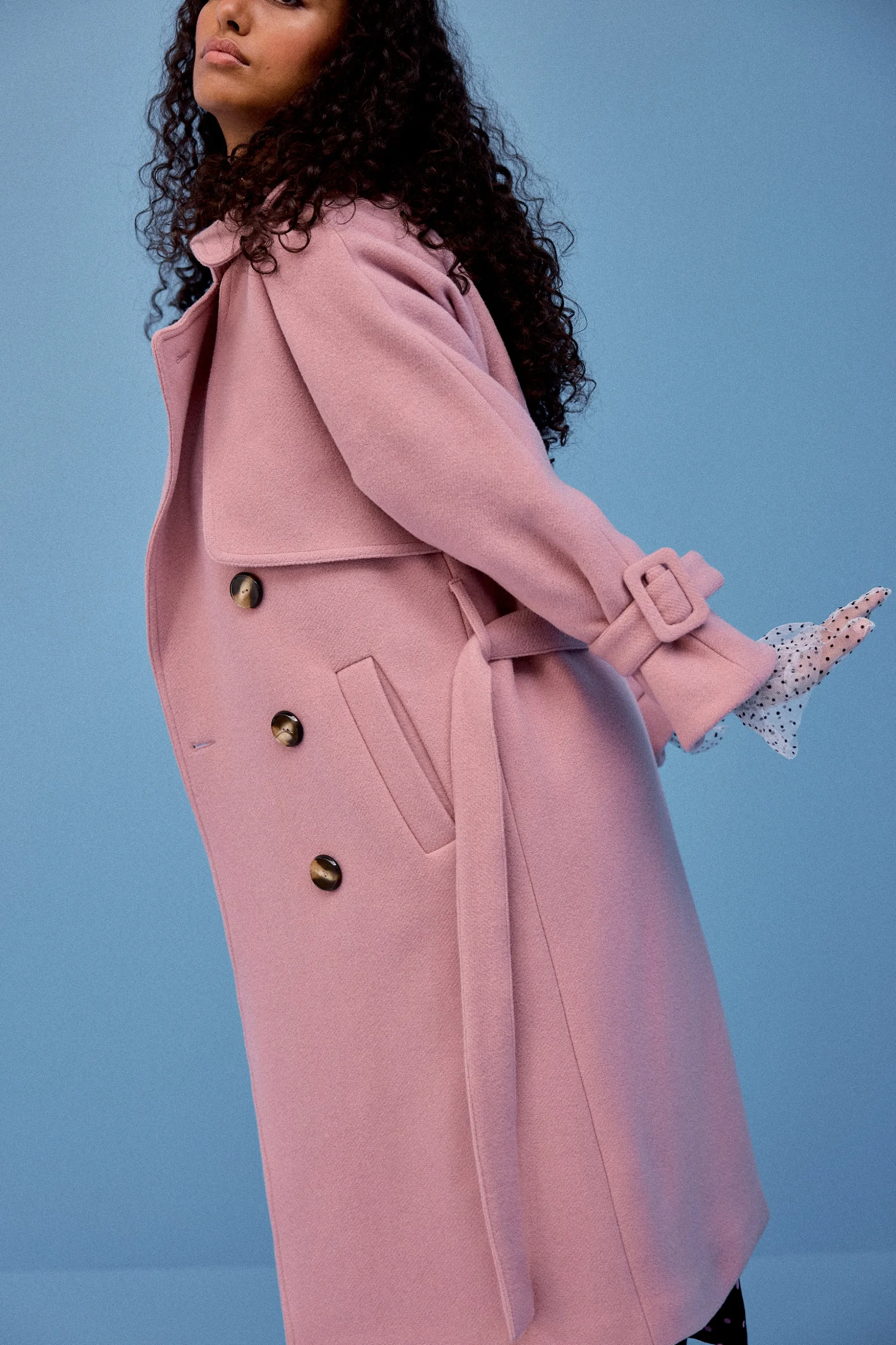 MANTEAU HENDRIKS ROSE POUDRE^Make My Lemonade Hot