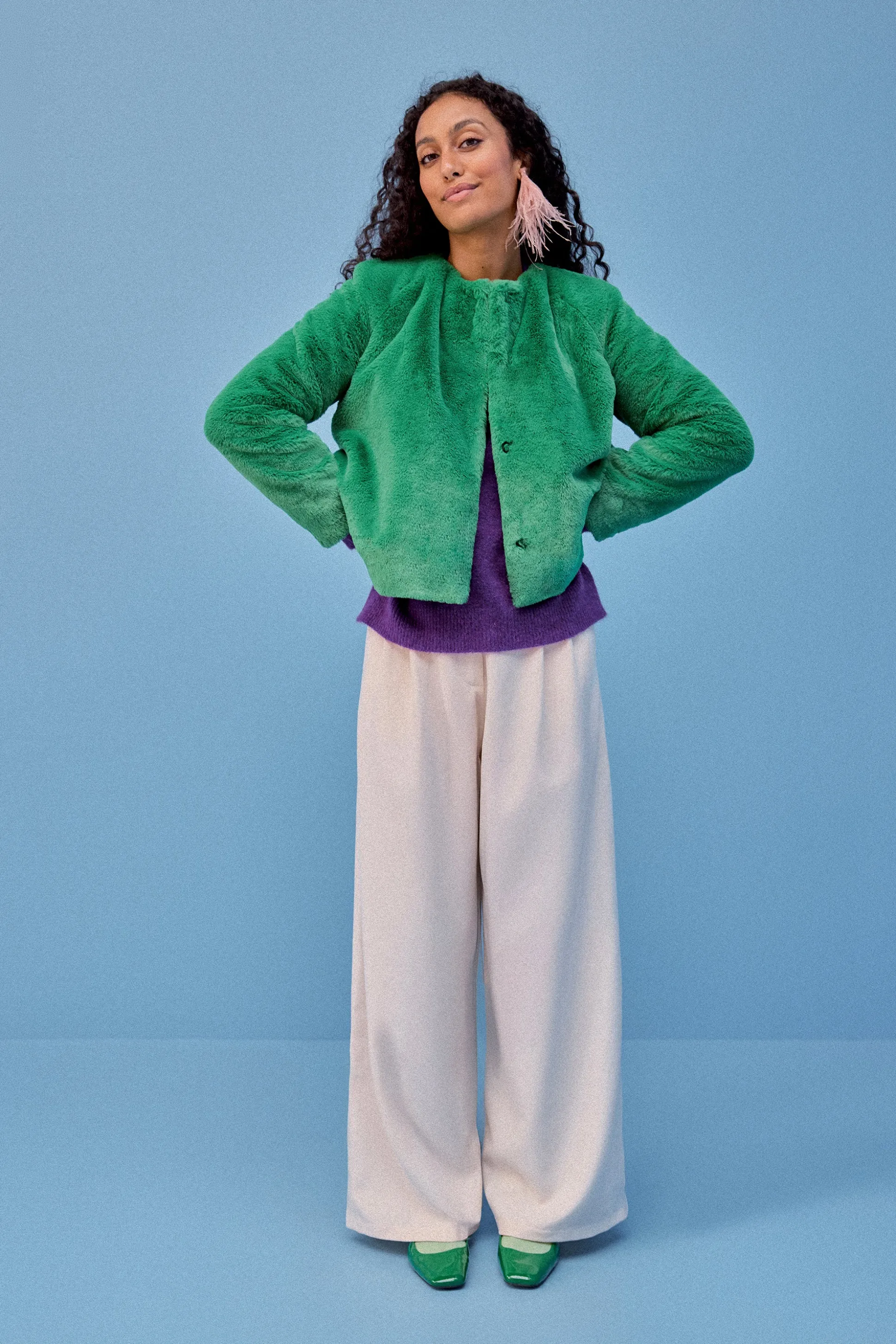 MANTEAU MARIA VERT^Make My Lemonade Flash Sale