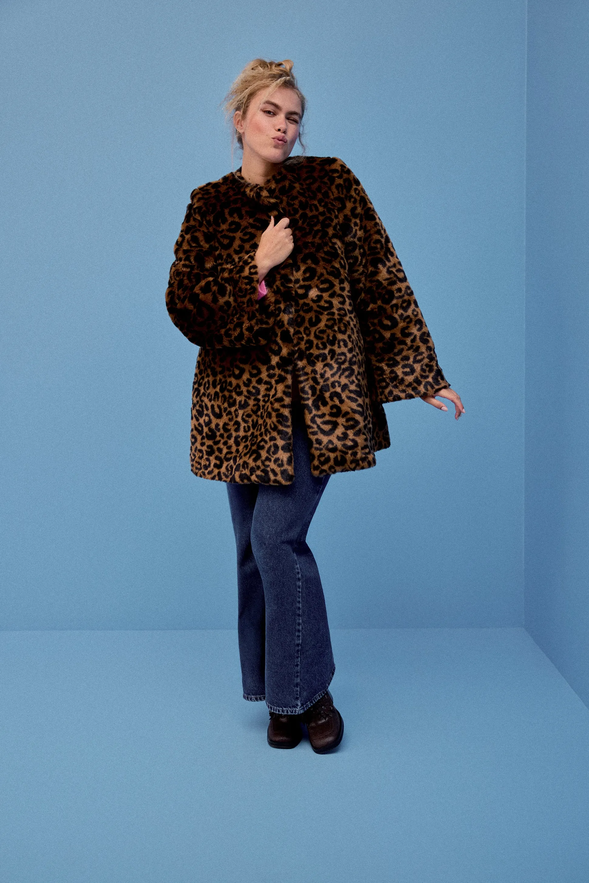MANTEAU NICOLE NEW LEOPARD^Make My Lemonade Outlet