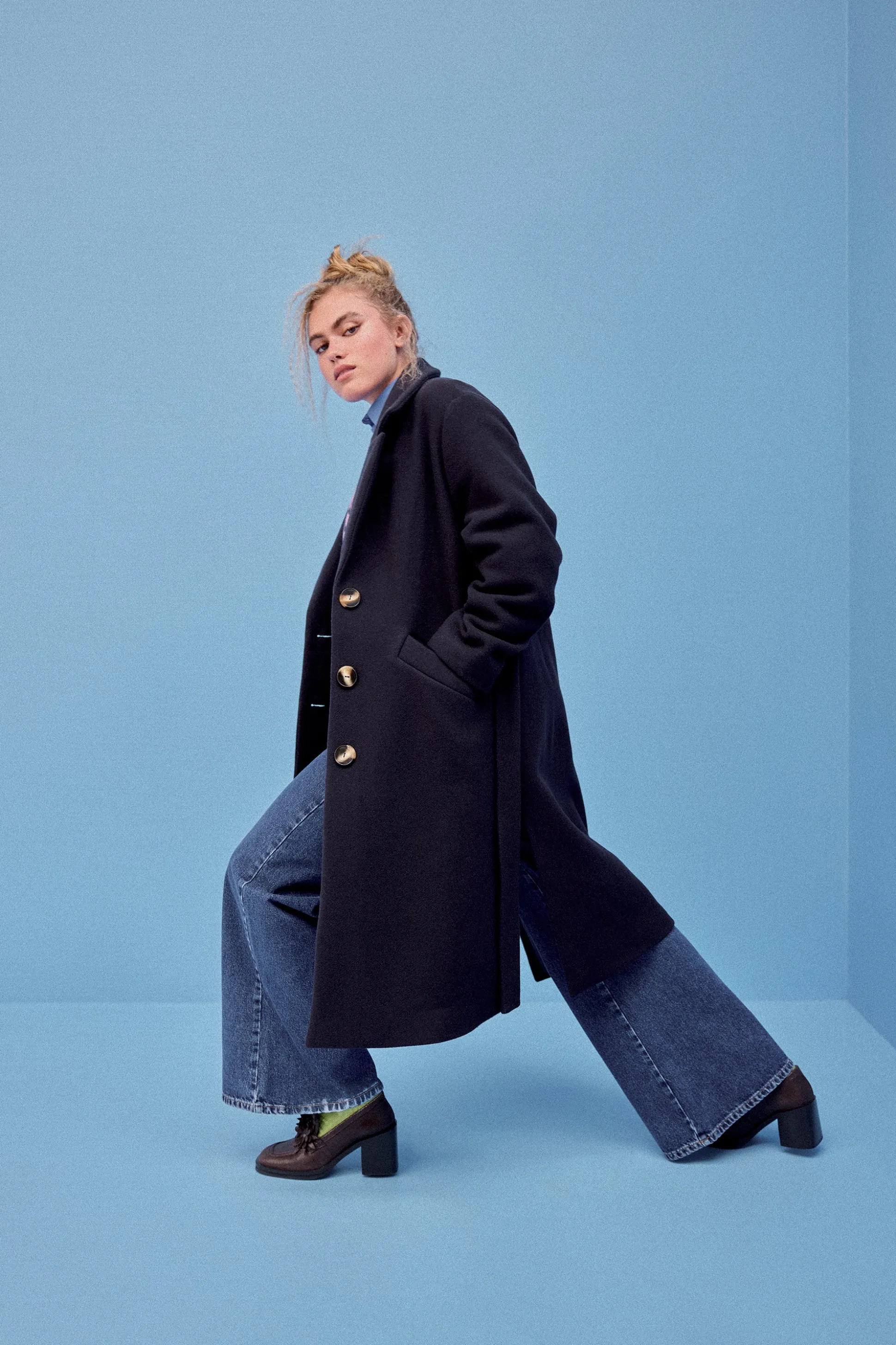 MANTEAU RAY BLEU MARINE^Make My Lemonade Cheap