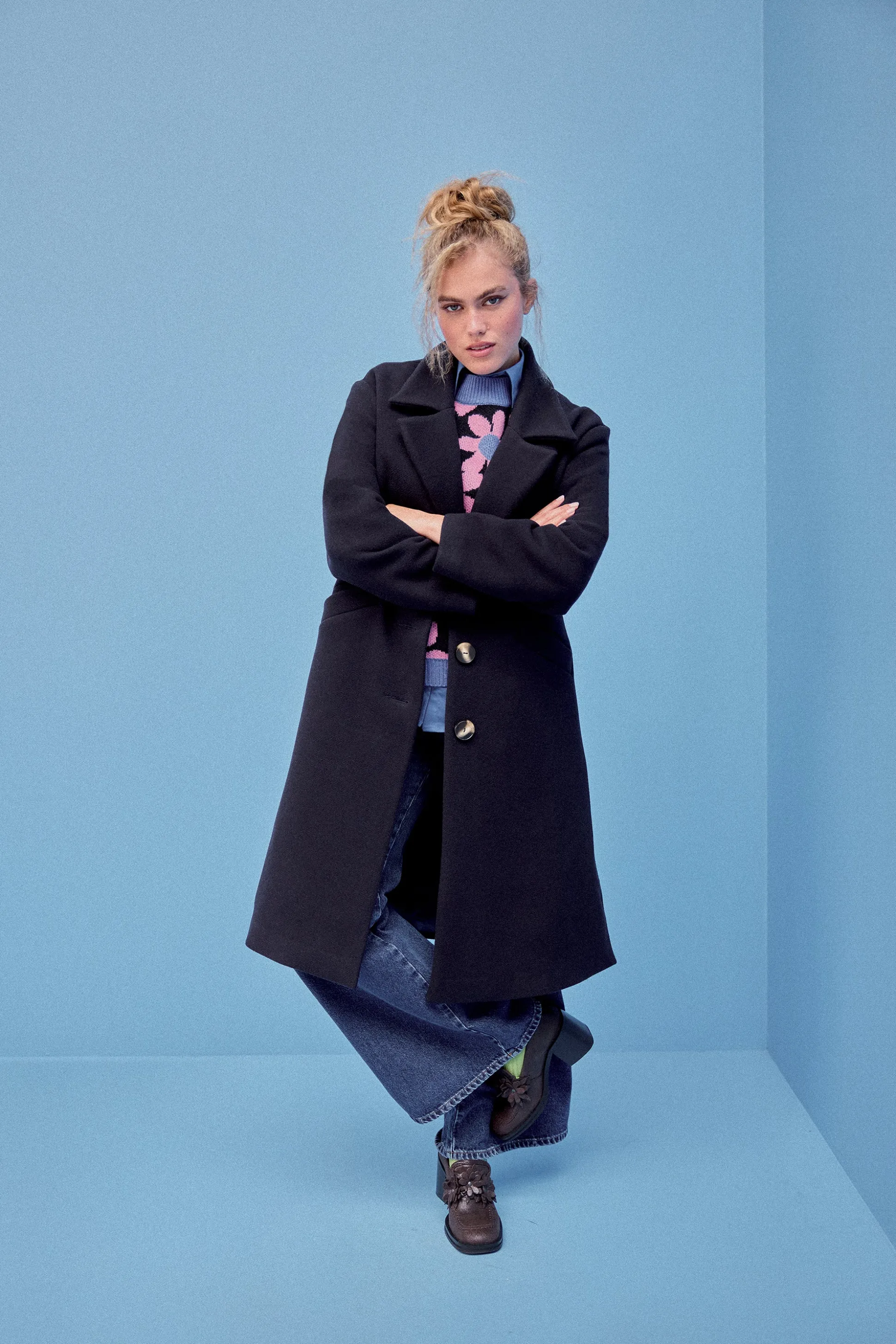 MANTEAU RAY BLEU MARINE^Make My Lemonade Cheap