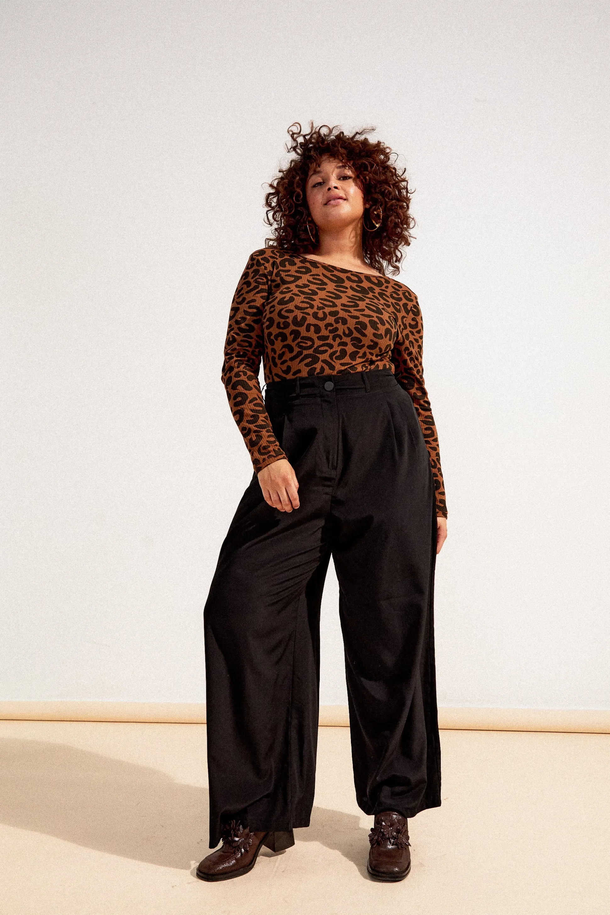 PANTALON HARYA FLUIDE NOIR^Make My Lemonade Best Sale