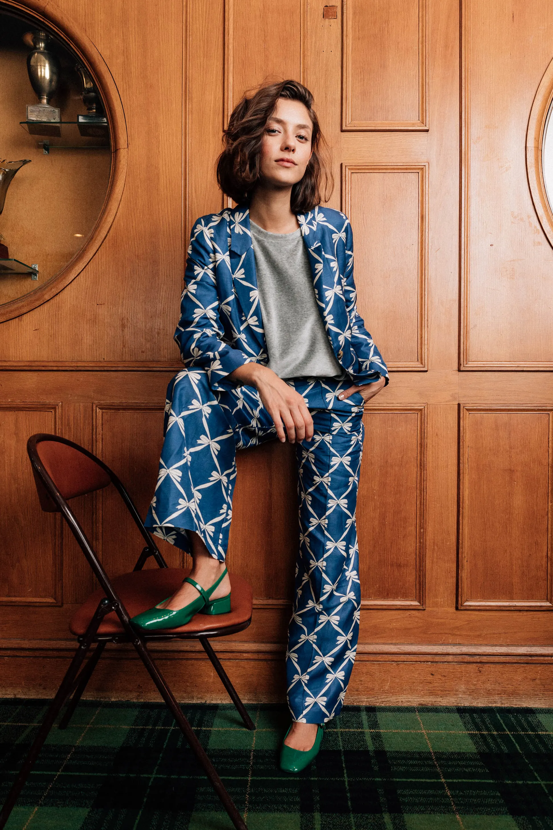 PANTALON KARL RUBAN BLEU^Make My Lemonade Sale