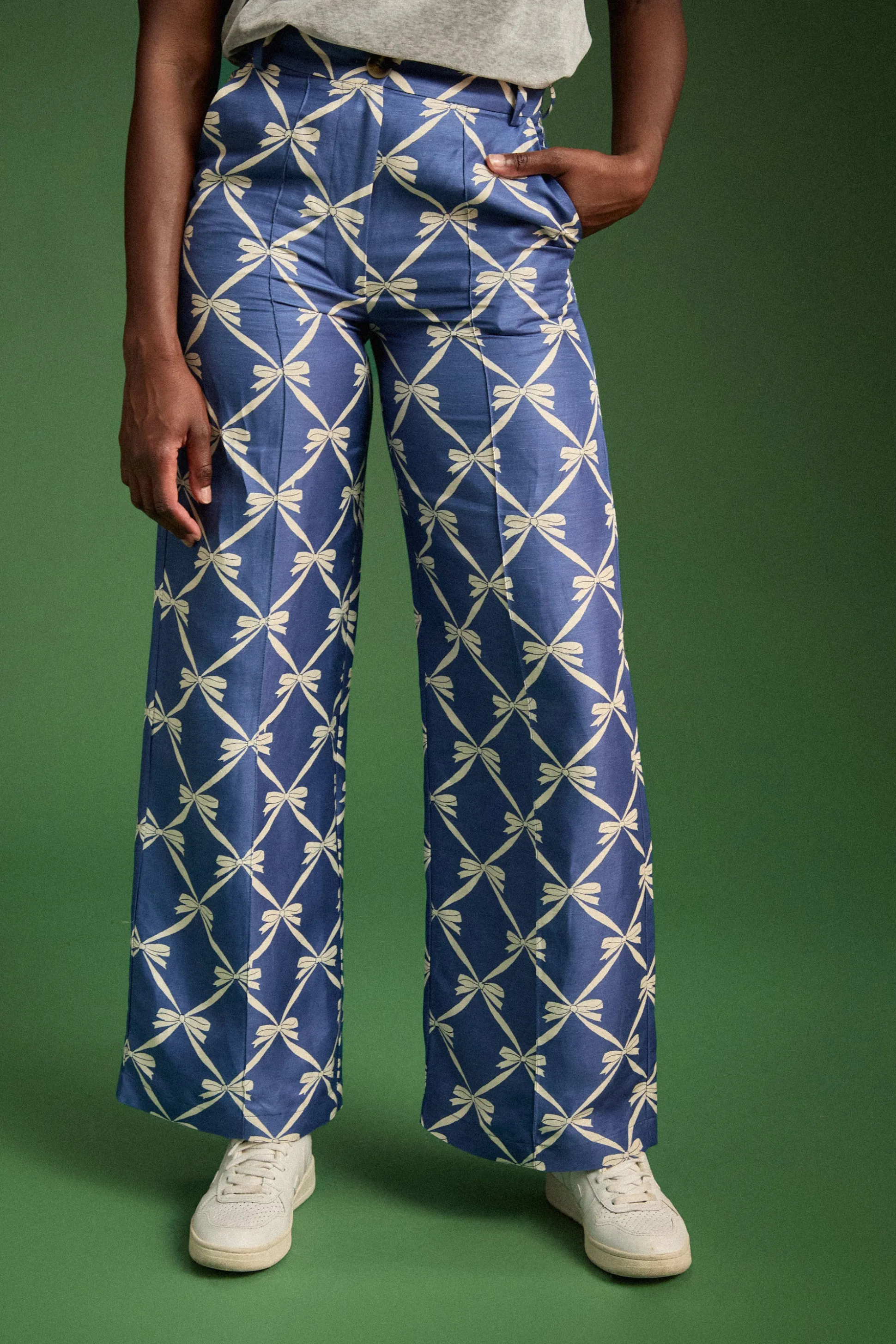 PANTALON KARL RUBAN BLEU^Make My Lemonade Sale