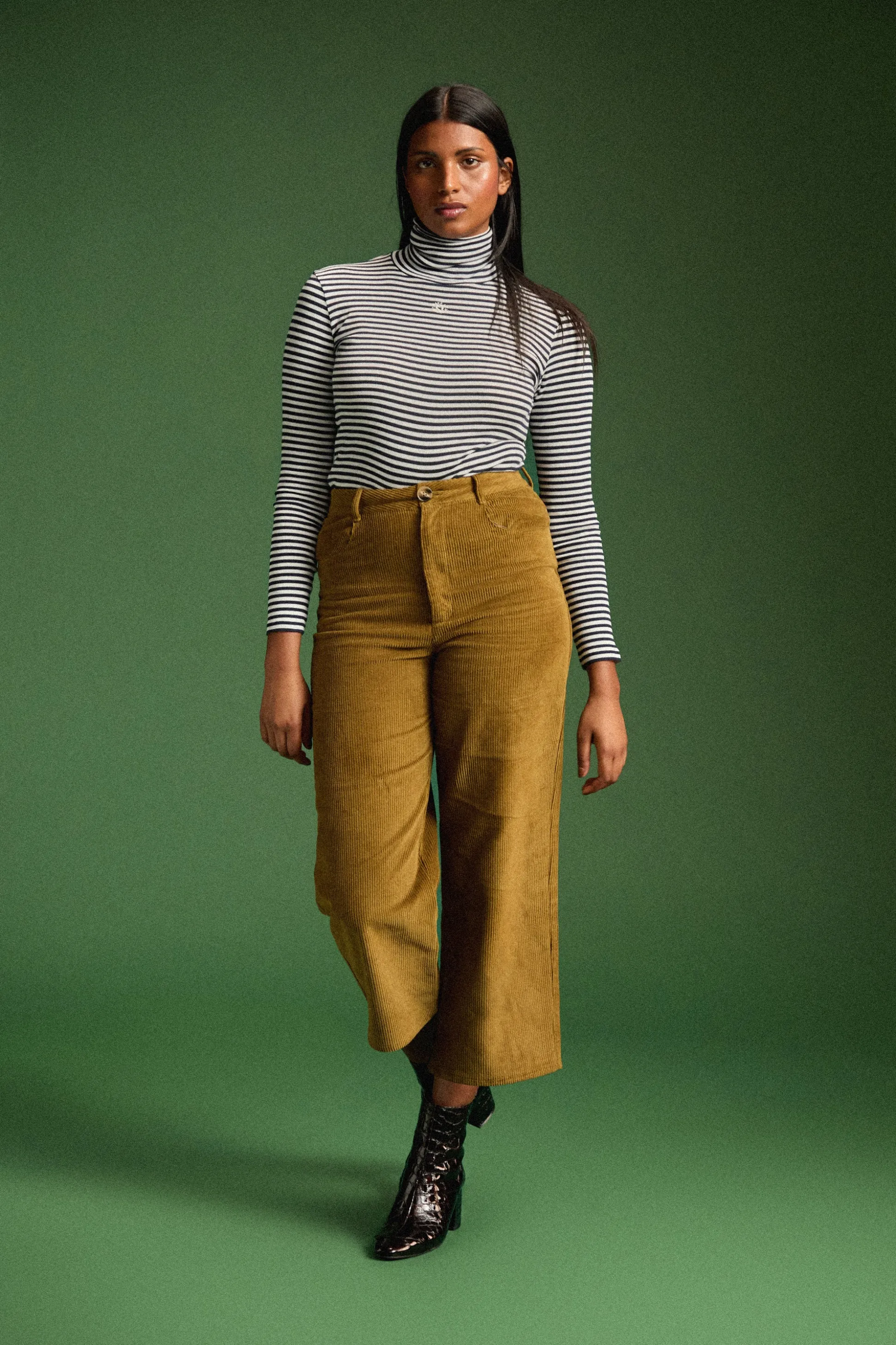 PANTALON NELSON VELOURS KAKI^Make My Lemonade Cheap