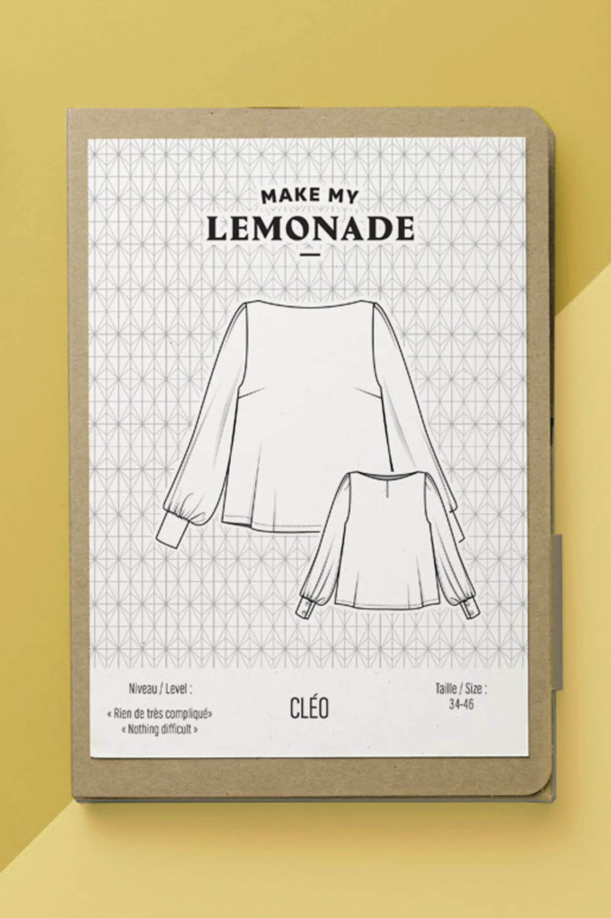 PATRON DE COUTURE CLEO PDF^Make My Lemonade Fashion