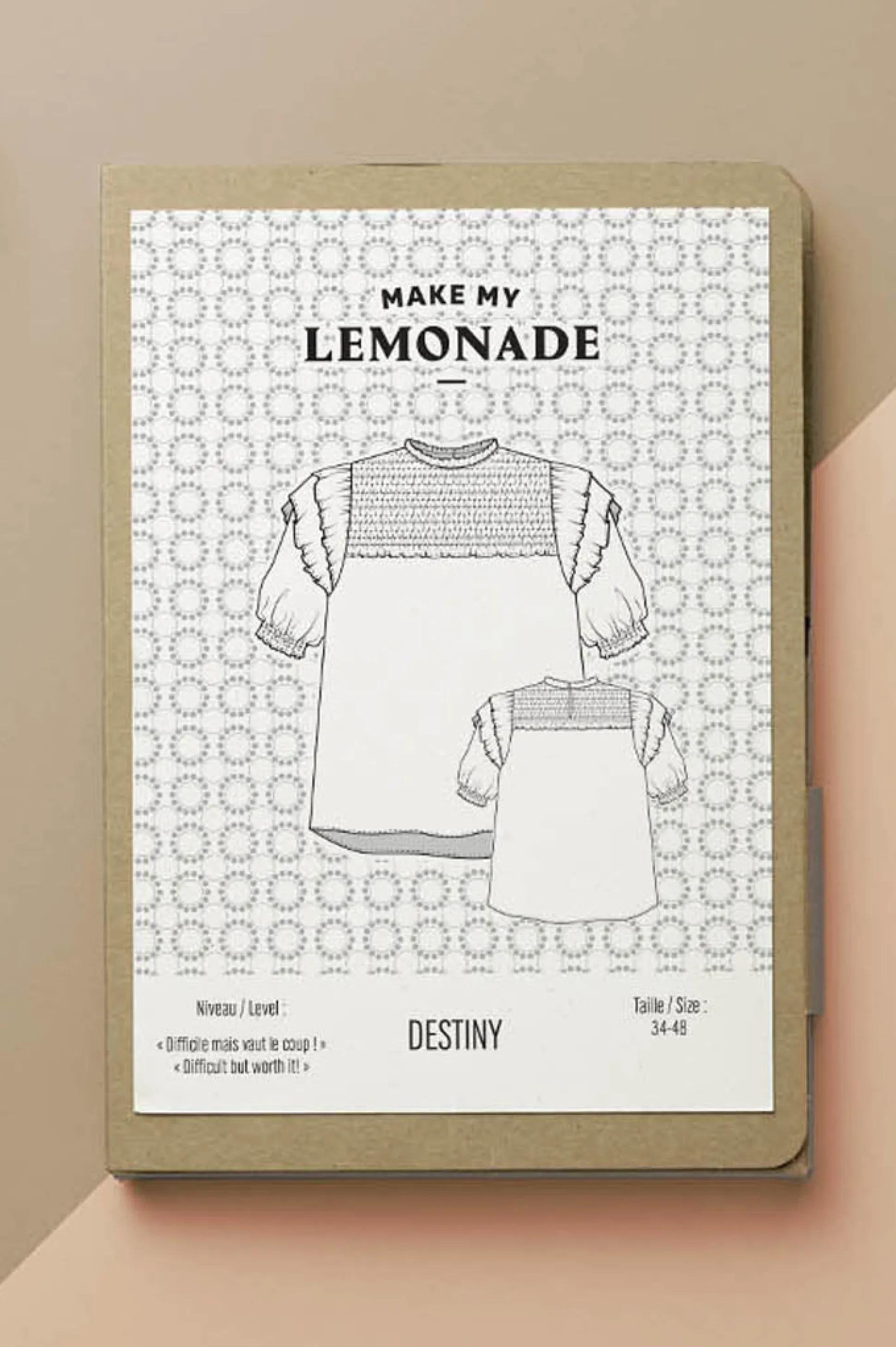 PATRON DE COUTURE DESTINY PDF^Make My Lemonade Store