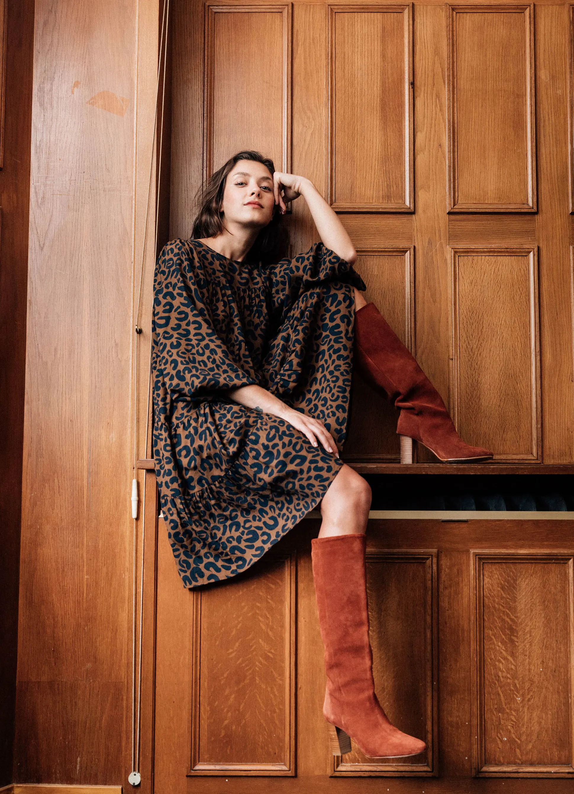 ROBE JENNY LEOPARD^Make My Lemonade Outlet
