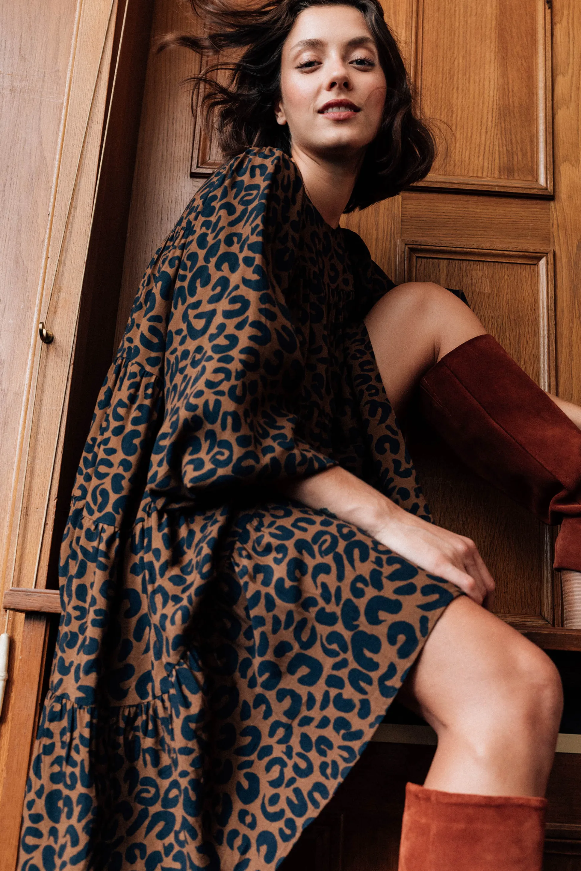 ROBE JENNY LEOPARD^Make My Lemonade Outlet