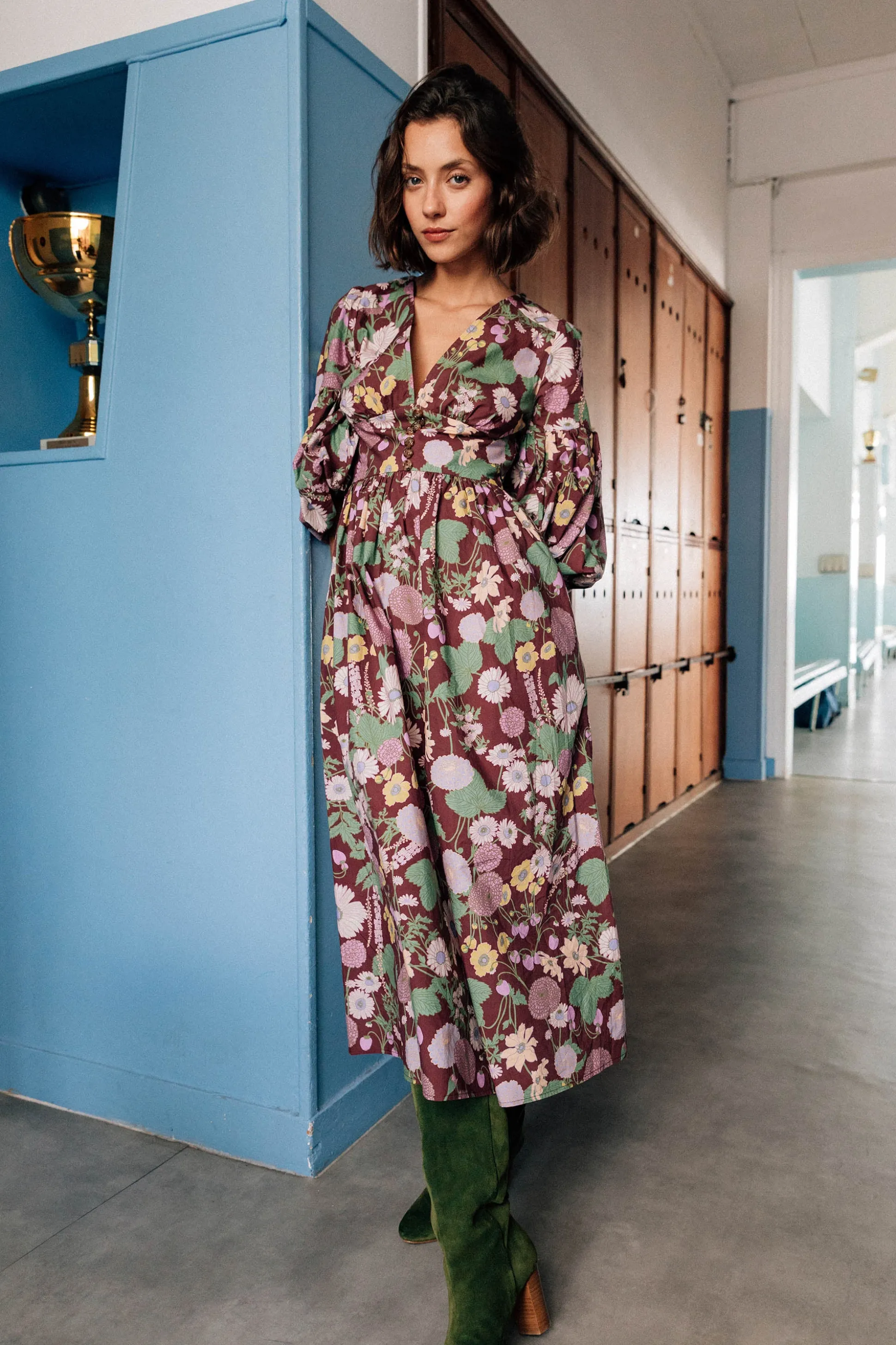 ROBE LEANDRA AUTUMN FLOWER MARKET^Make My Lemonade Outlet