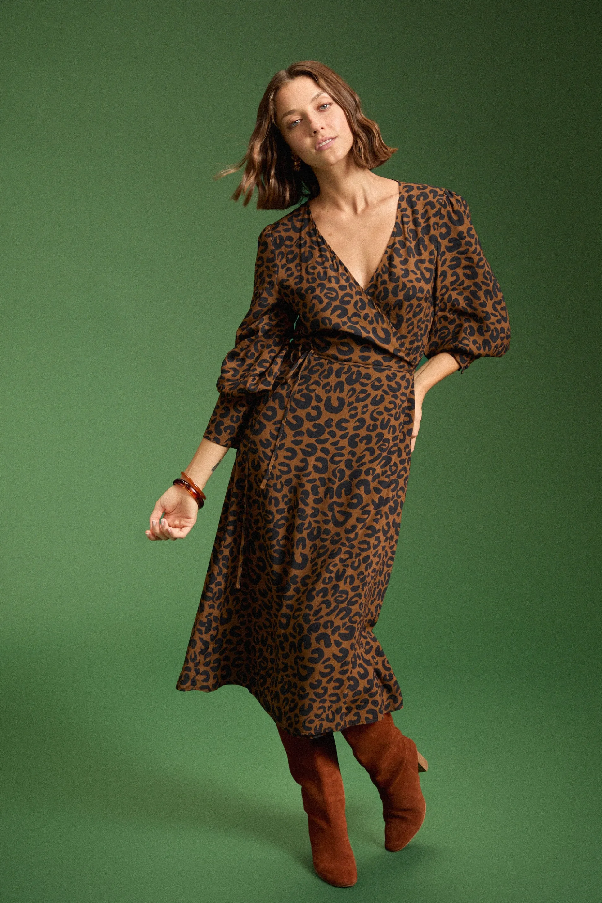 ROBE MARLA LEOPARD^Make My Lemonade Fashion