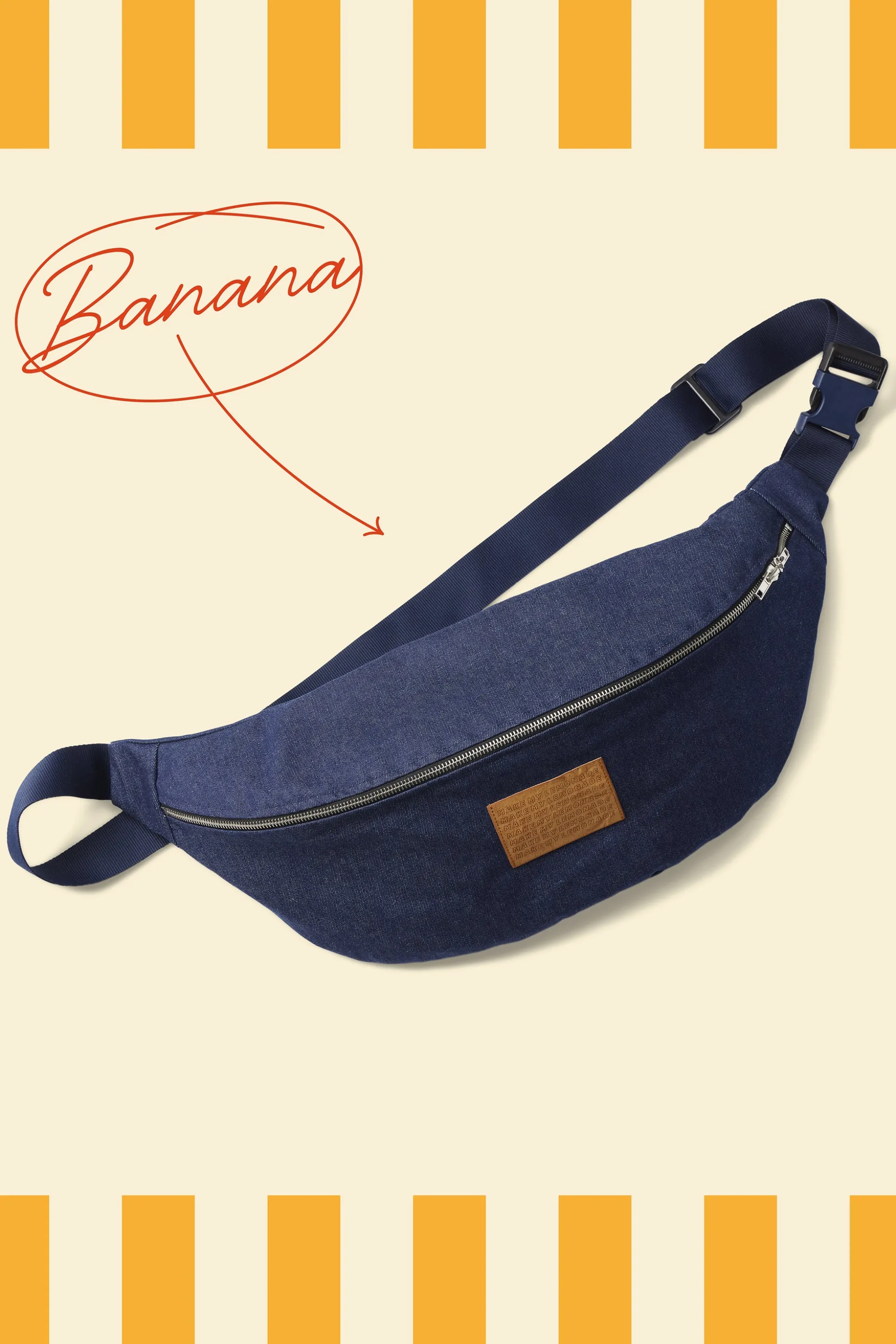 SAC BANANA JEANS BRUT^Make My Lemonade Online