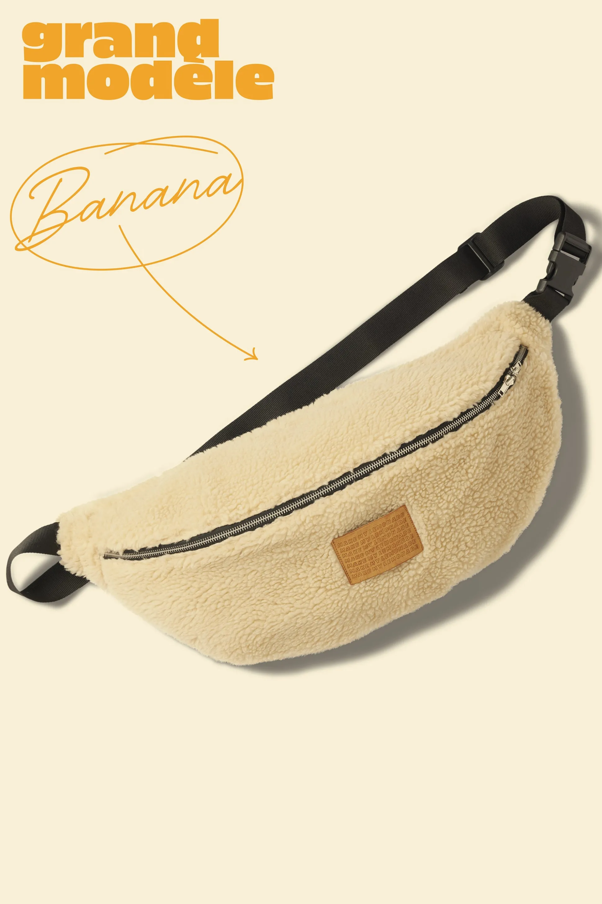 SAC BANANA MOUMOUTE BEIGE^Make My Lemonade Discount