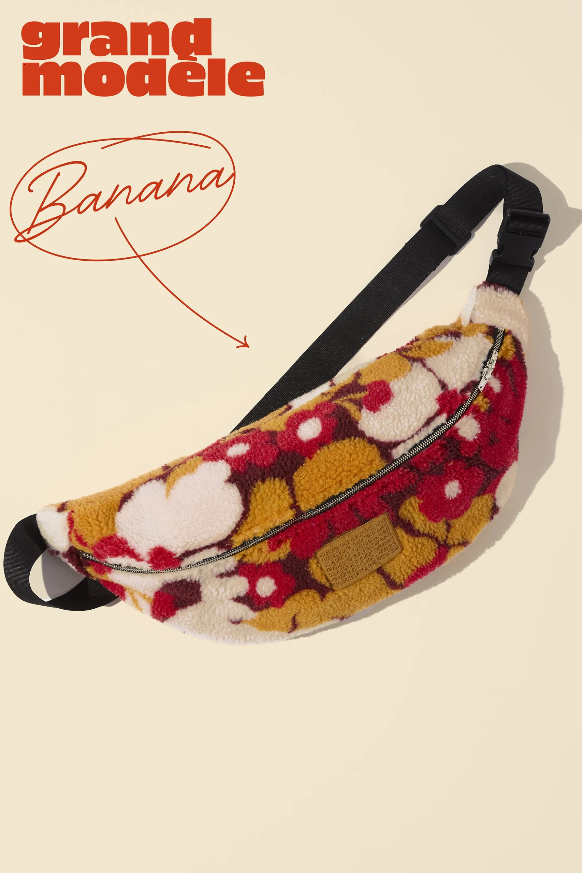 SAC BANANA MOUMOUTE FLEURS 70^Make My Lemonade Fashion