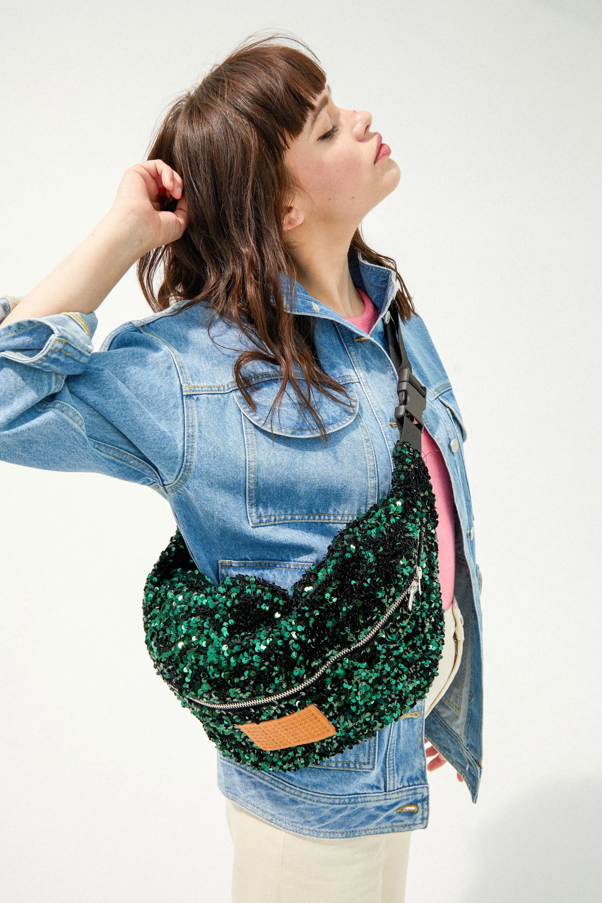 SAC BANANA SEQUINS VERTS^Make My Lemonade Flash Sale