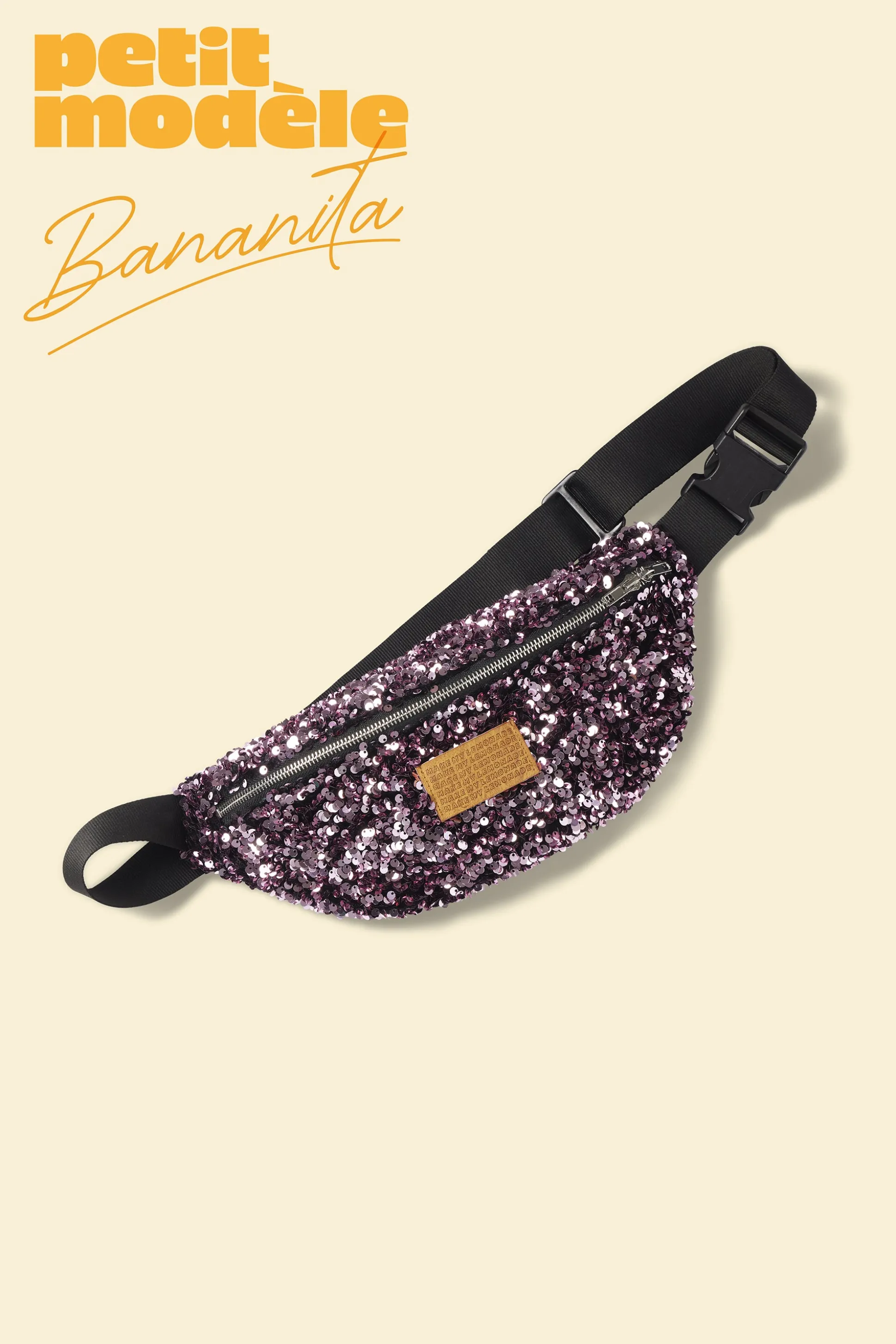 SAC BANANITA SEQUINS ROSES^Make My Lemonade Sale