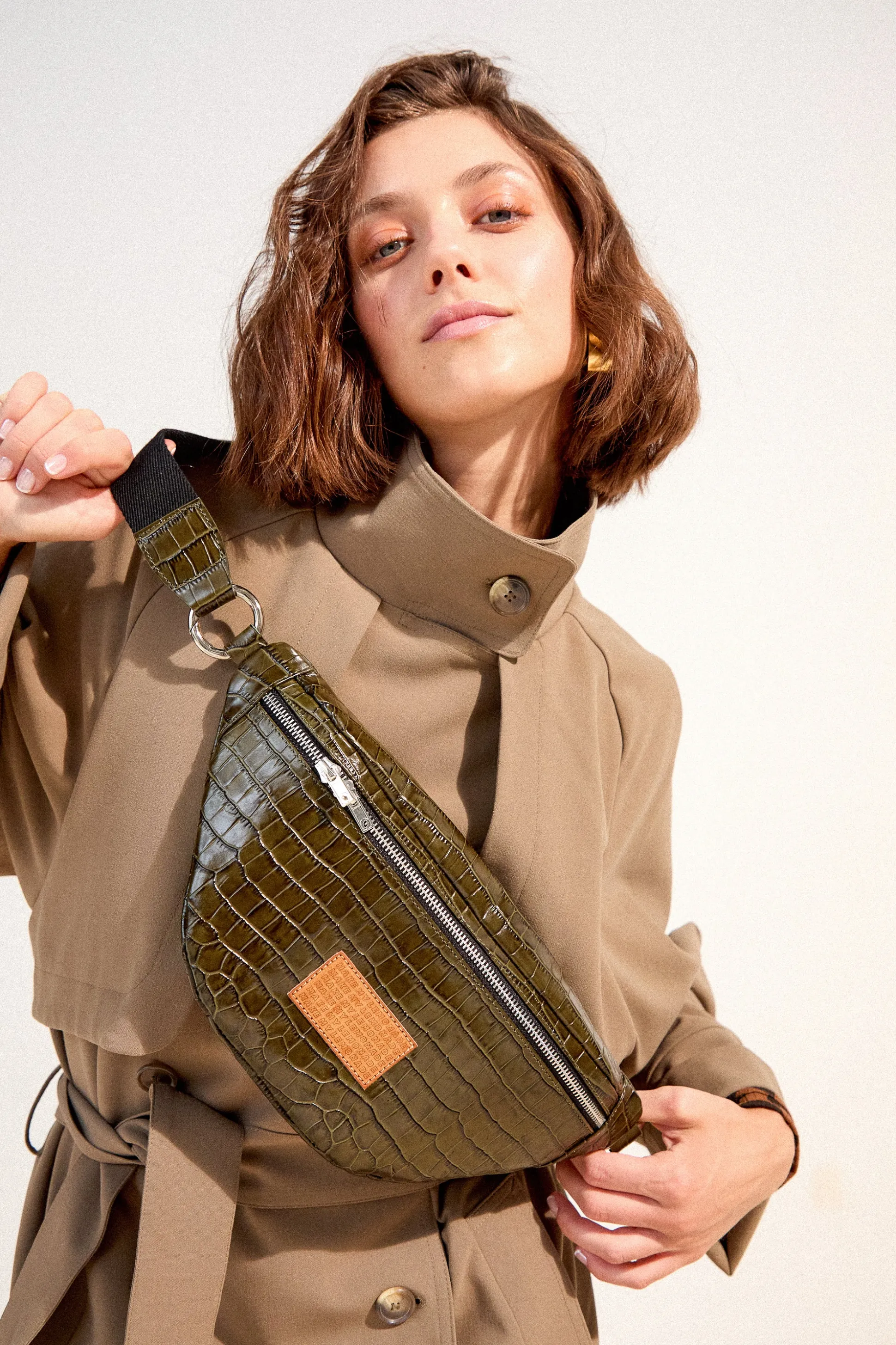 SAC GLORIA CUIR EFFET CROCO^Make My Lemonade Sale