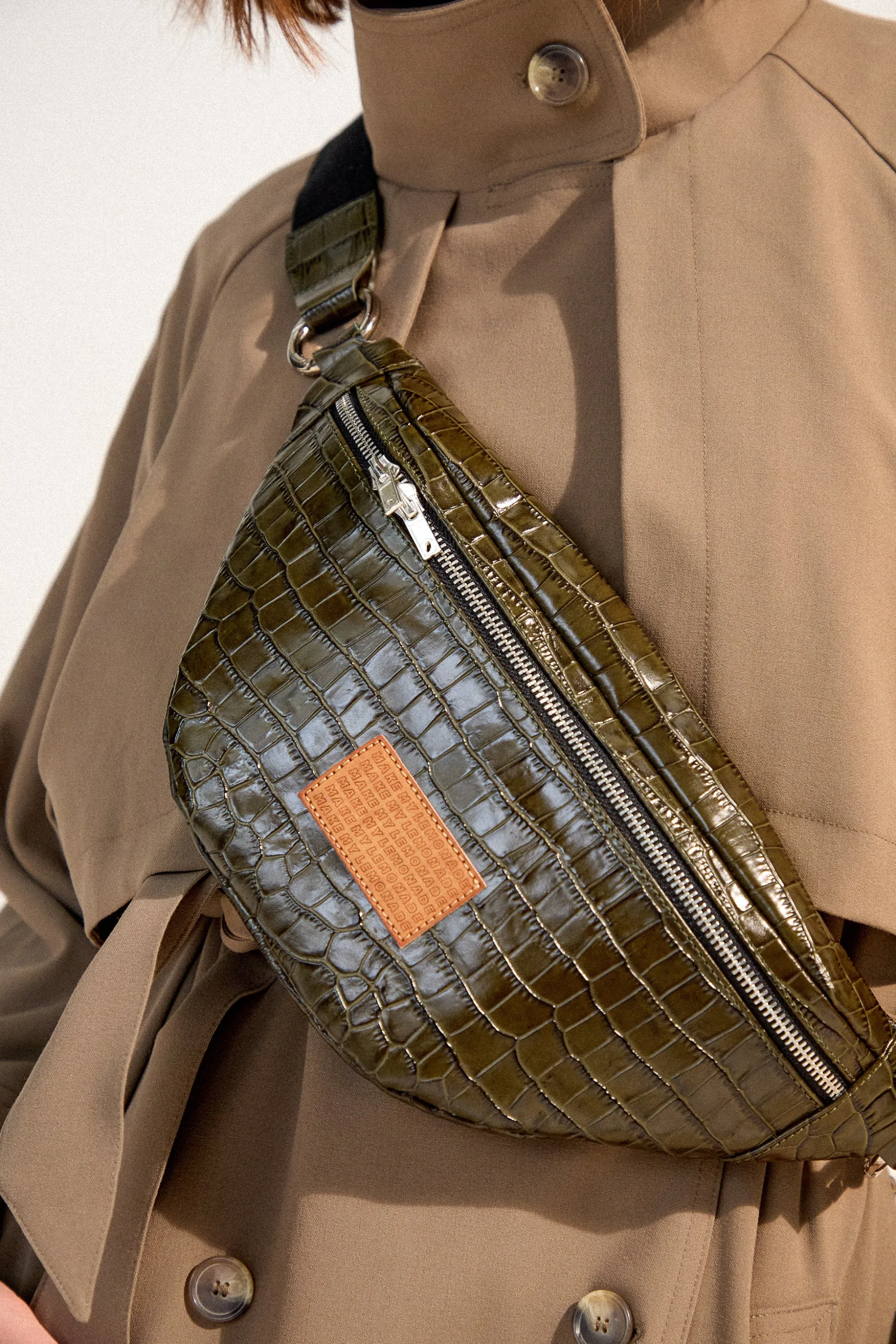 SAC GLORIA CUIR EFFET CROCO^Make My Lemonade Sale