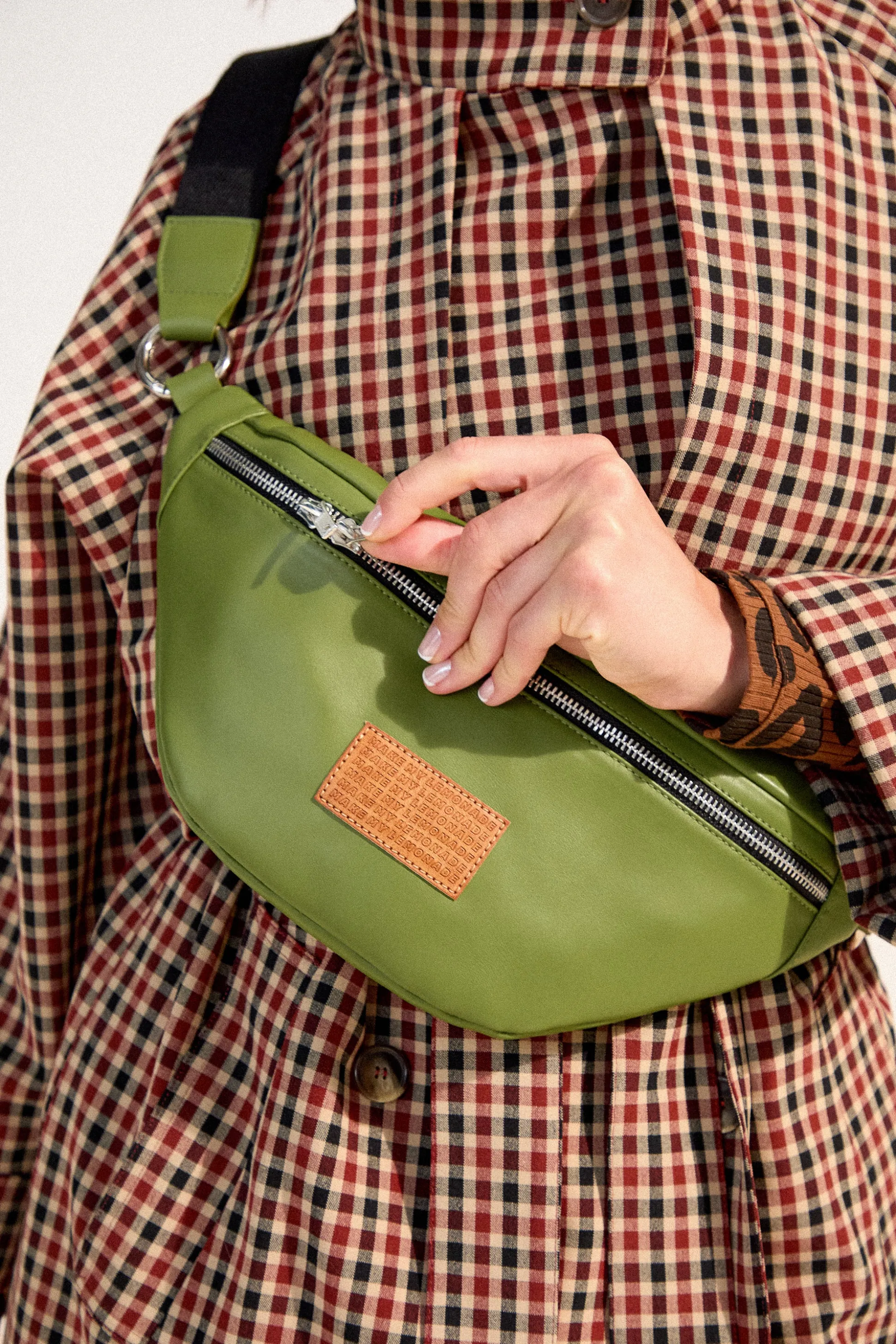 SAC GLORIA CUIR VERT^Make My Lemonade Clearance