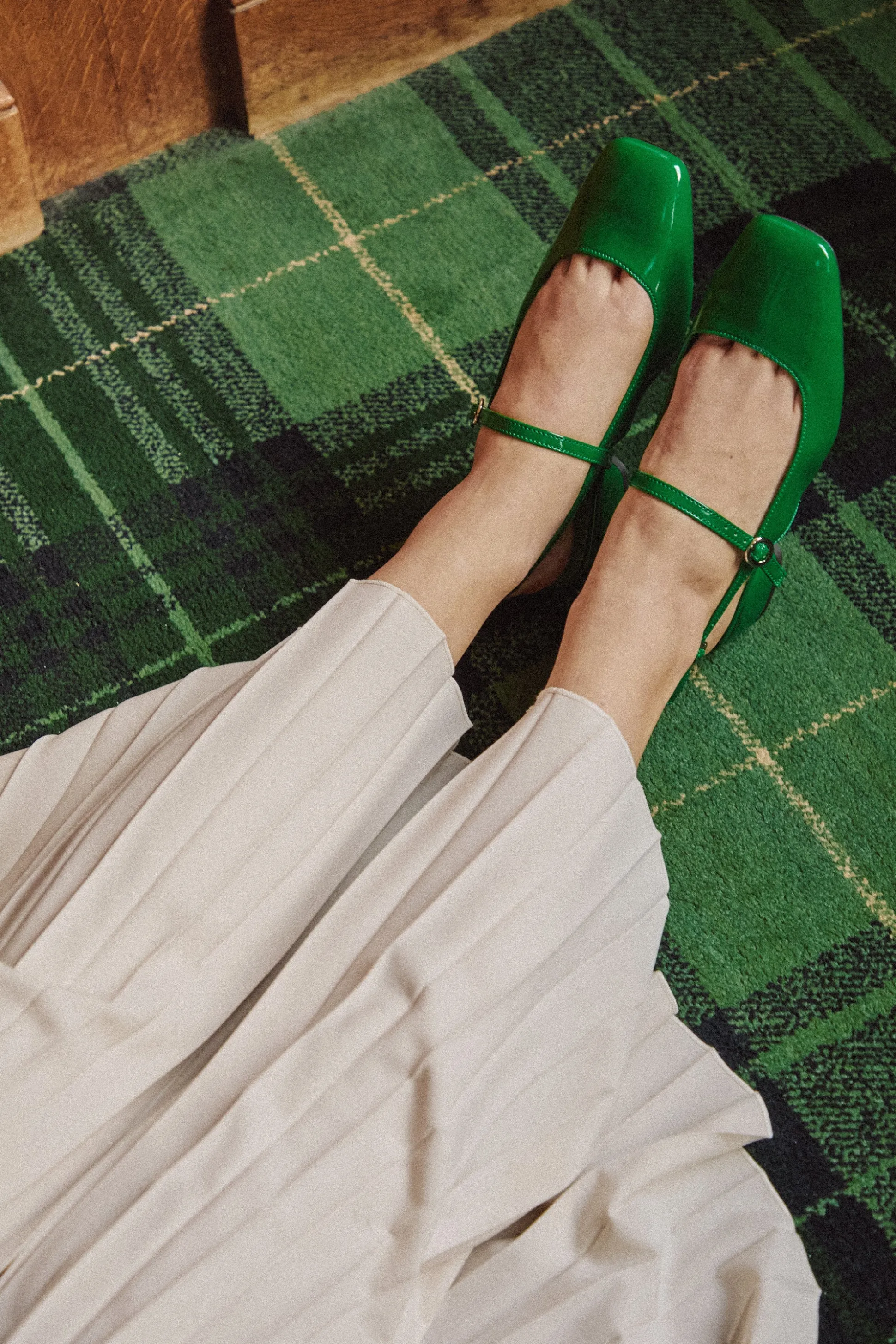 SANDALES POLLY VERNIS SUPER GREEN^Make My Lemonade Flash Sale