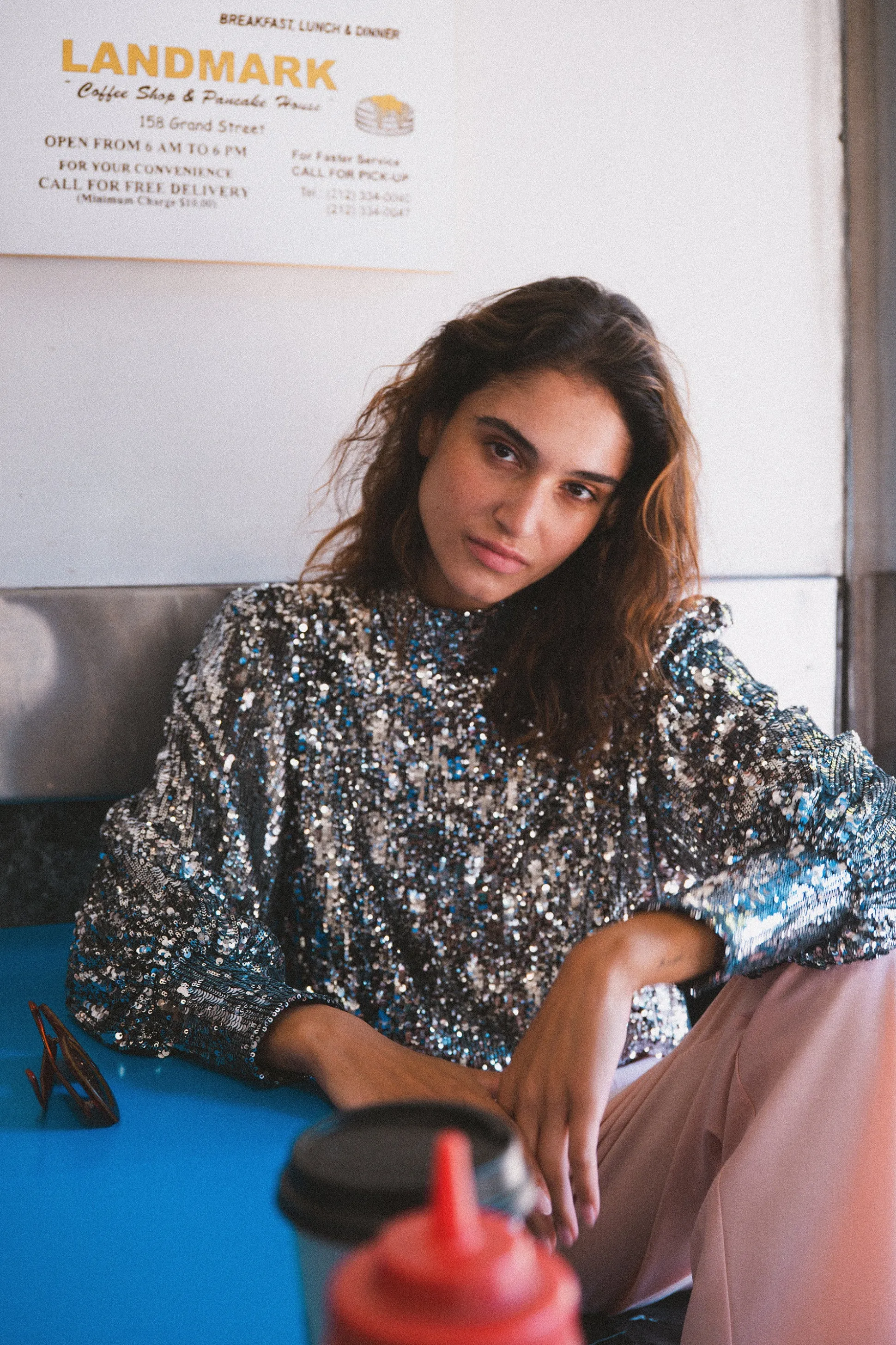 TOP NOAH SEQUINS DISCO^Make My Lemonade Shop