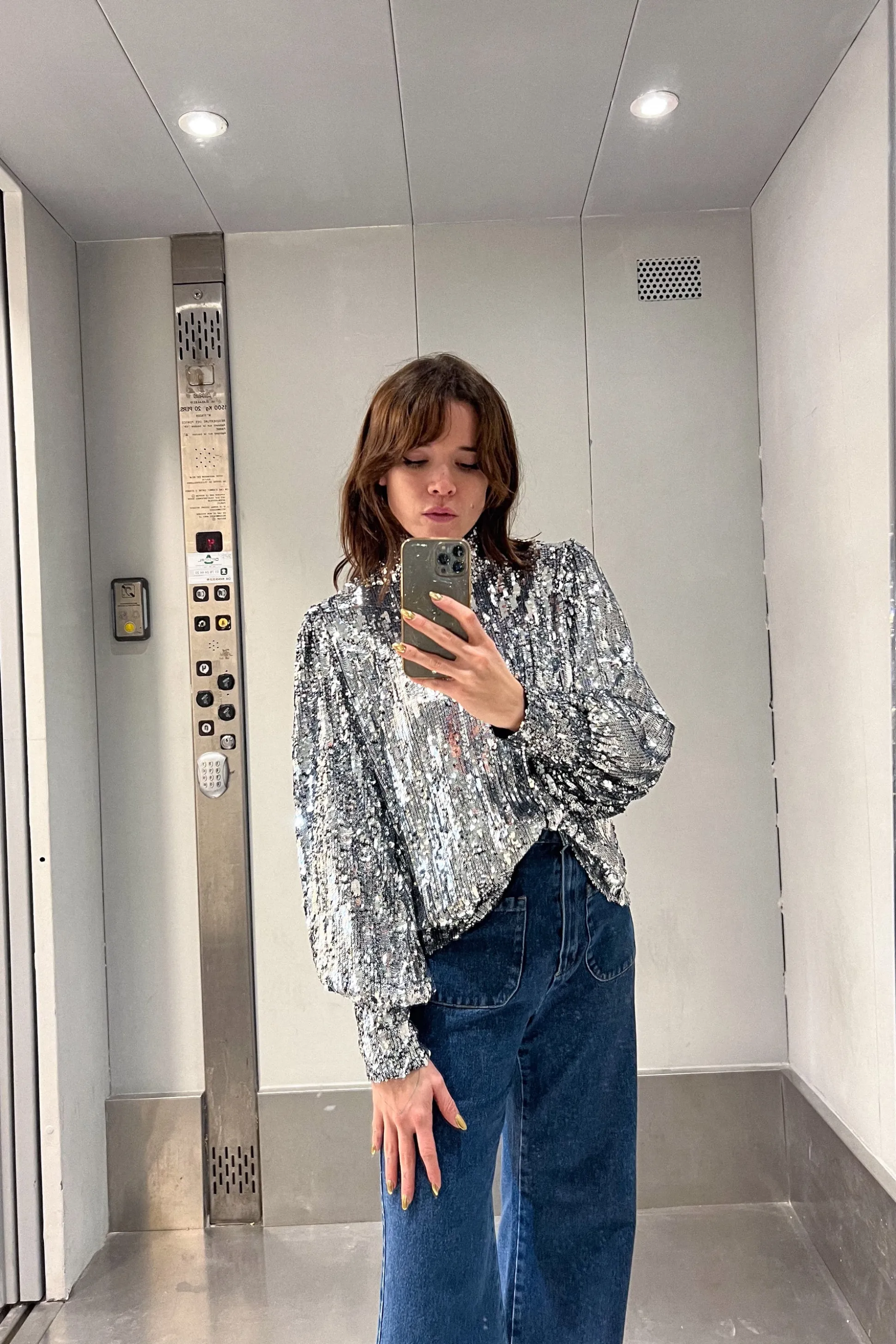 TOP NOAH SEQUINS DISCO^Make My Lemonade Shop