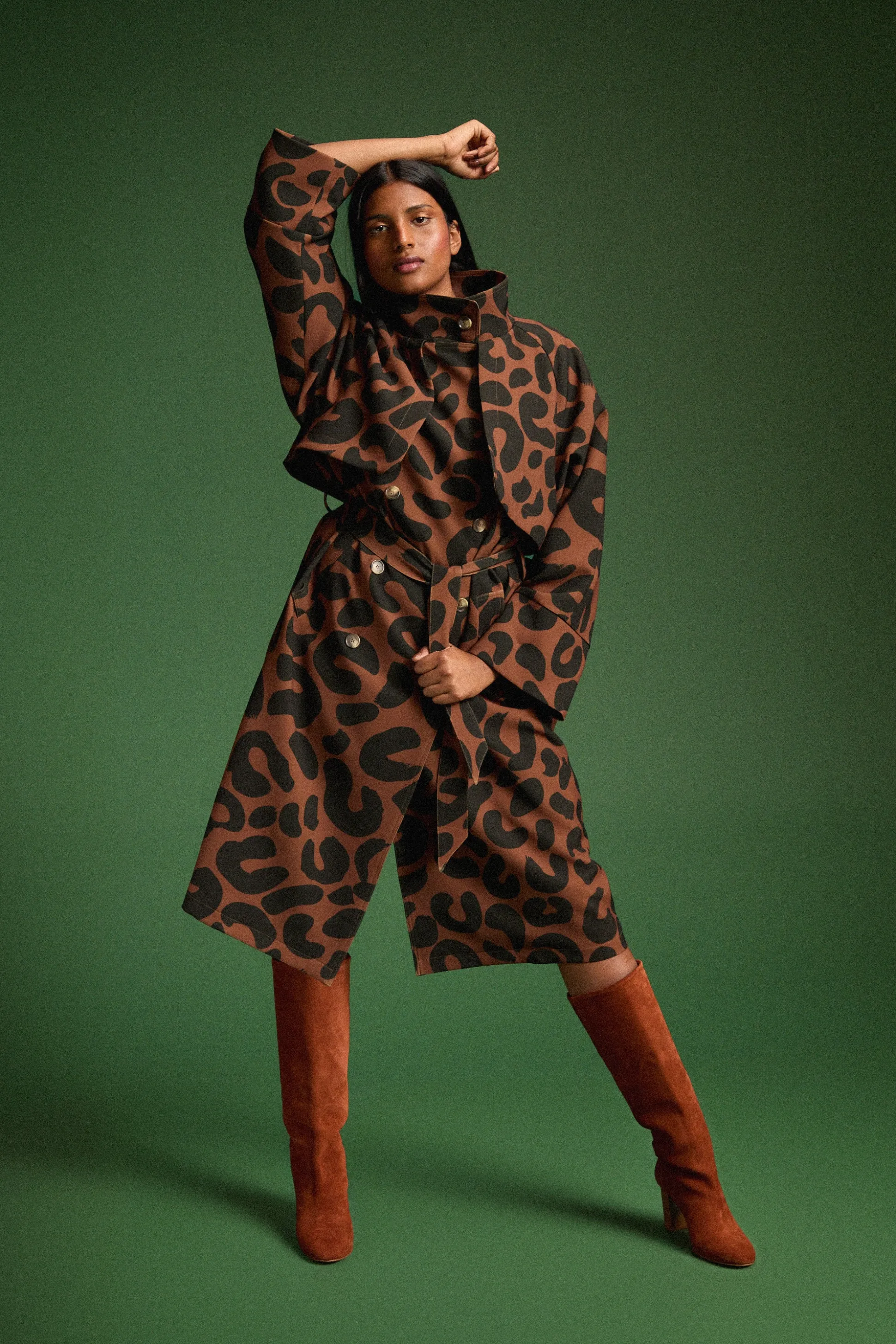 TRENCH RAOUL LEOPARD^Make My Lemonade New