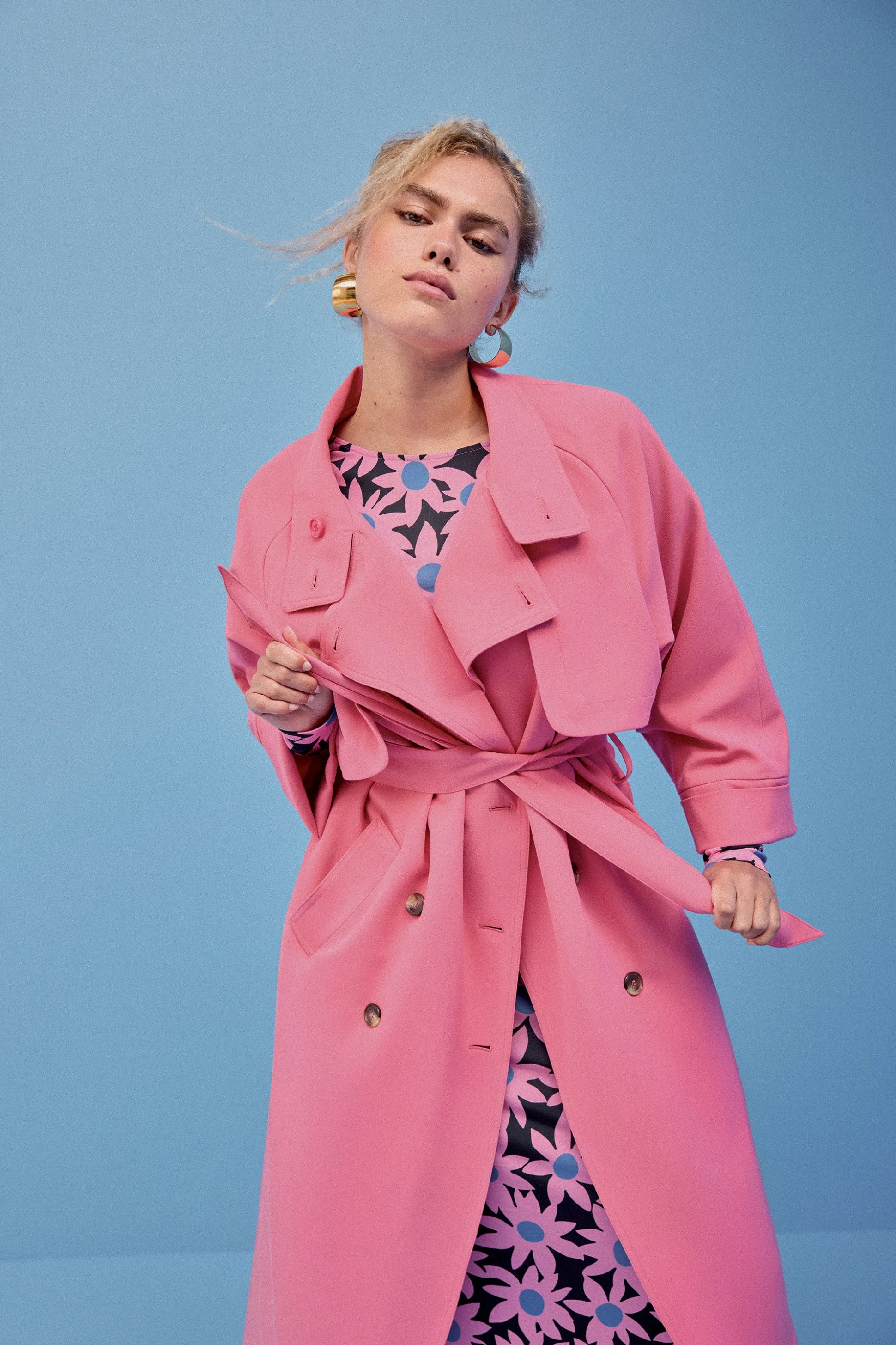 TRENCH RAOUL ROSE^Make My Lemonade Clearance