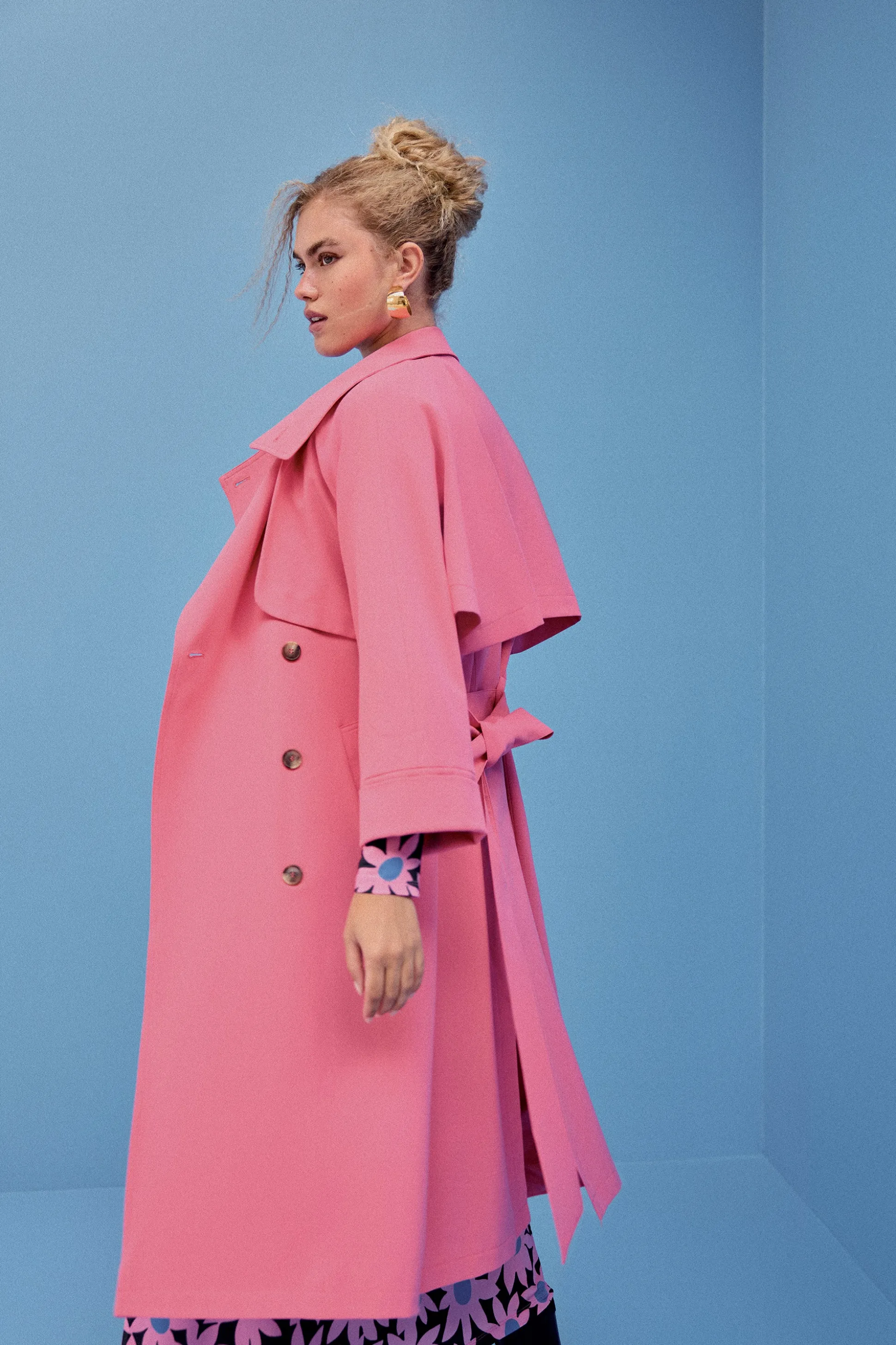 TRENCH RAOUL ROSE^Make My Lemonade Clearance