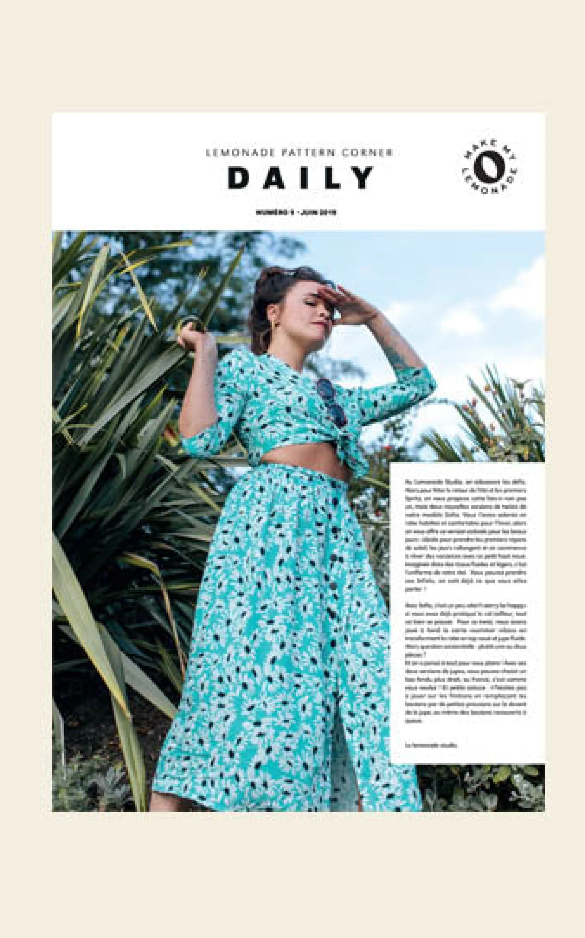 TWIST PATRON DE COUTURE SOFIA PDF^Make My Lemonade Best Sale